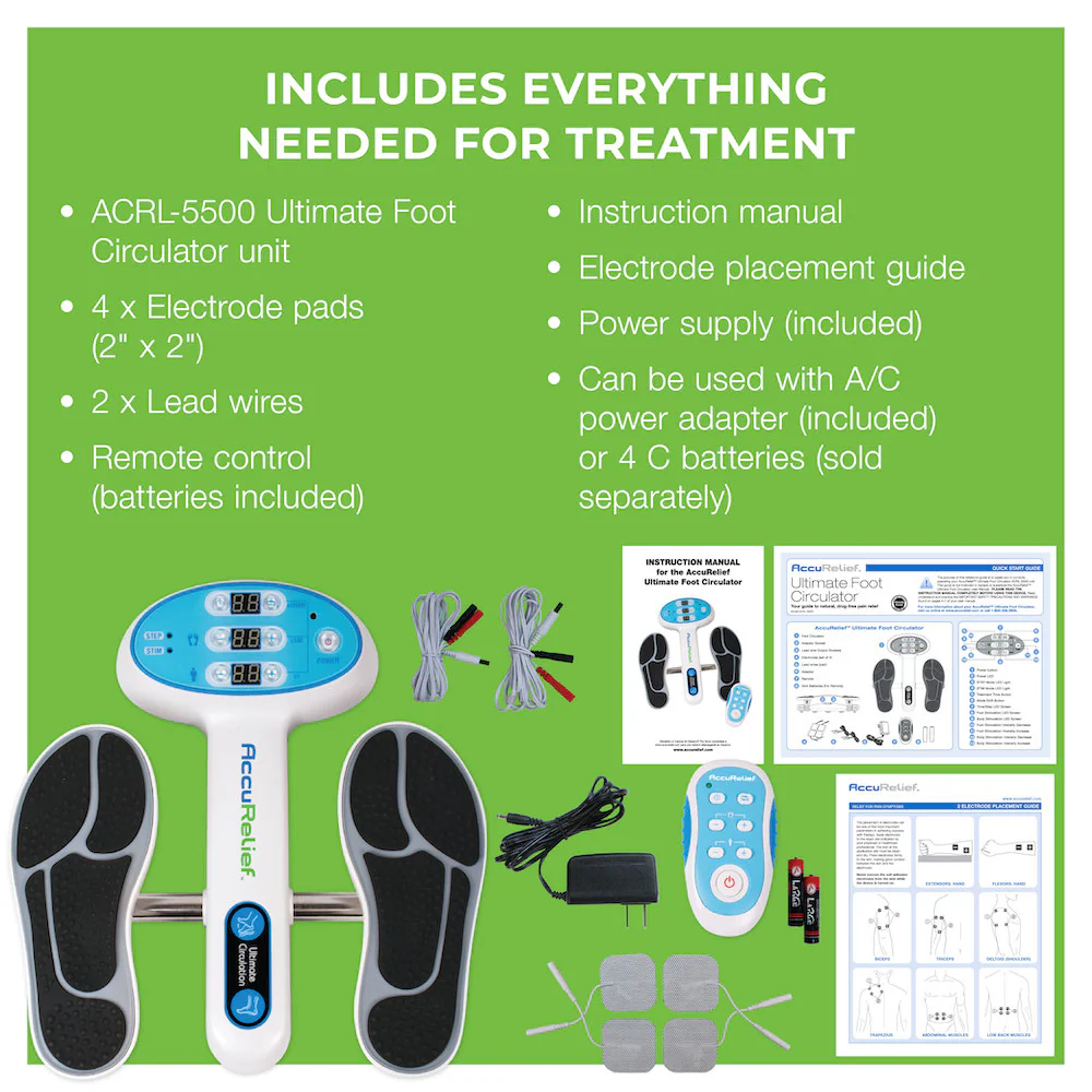 AccuRelief™ Ultimate Foot Circulator with Remote - Image 10