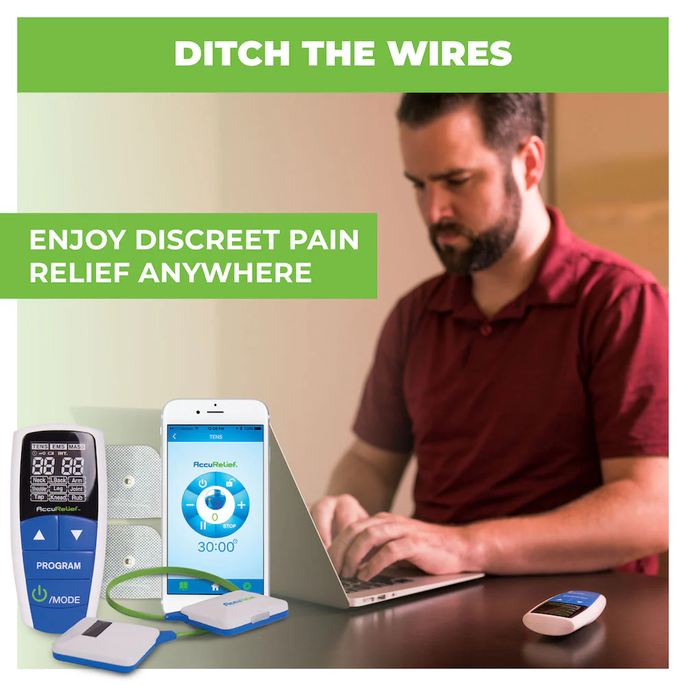 AccuRelief™ Wireless Pain Relief Device With Remote and Mobile App - Image 10