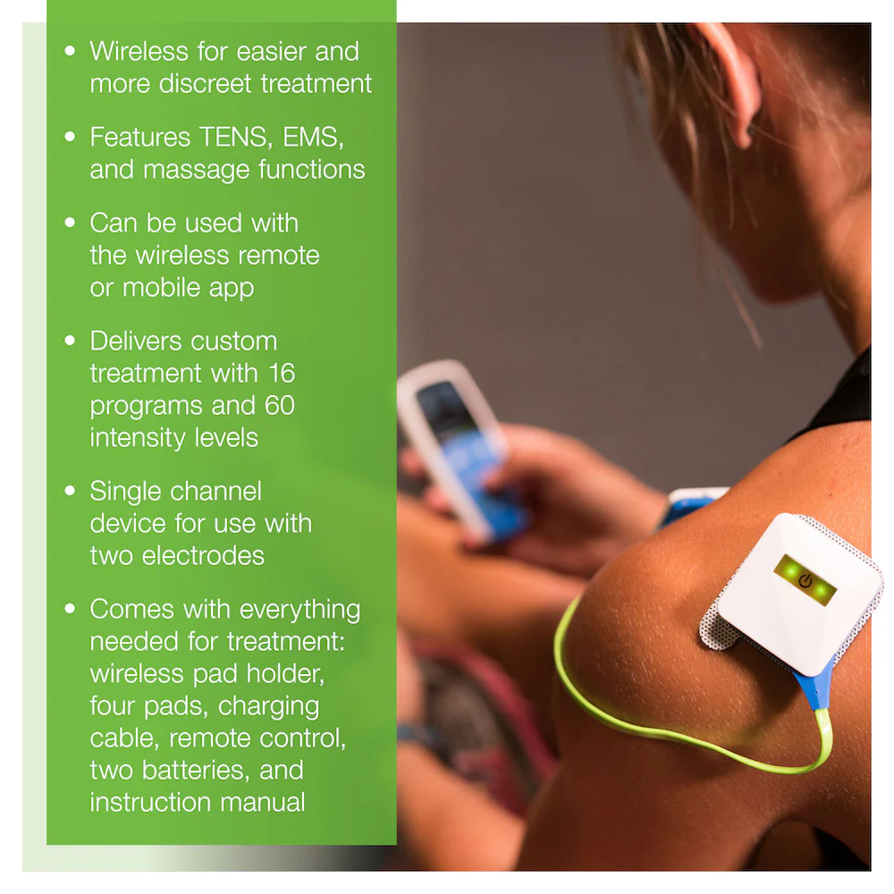 AccuRelief™ Wireless Pain Relief Device With Remote and Mobile App - Image 3
