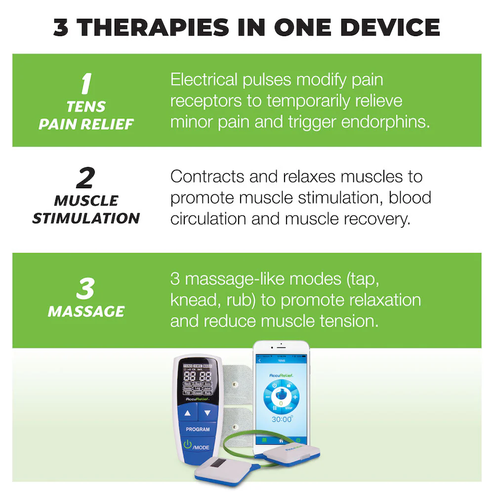 AccuRelief™ Wireless Pain Relief Device With Remote and Mobile App - Image 5