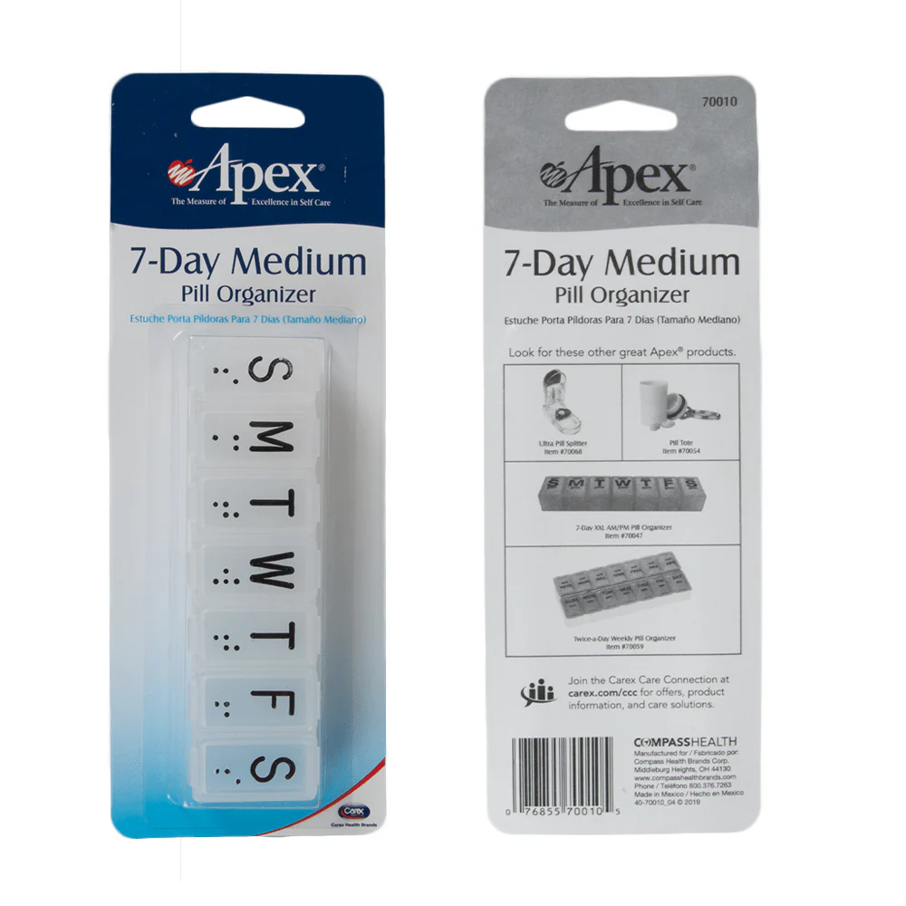 Apex 7-Day Medium Pill Organizer - Image 11
