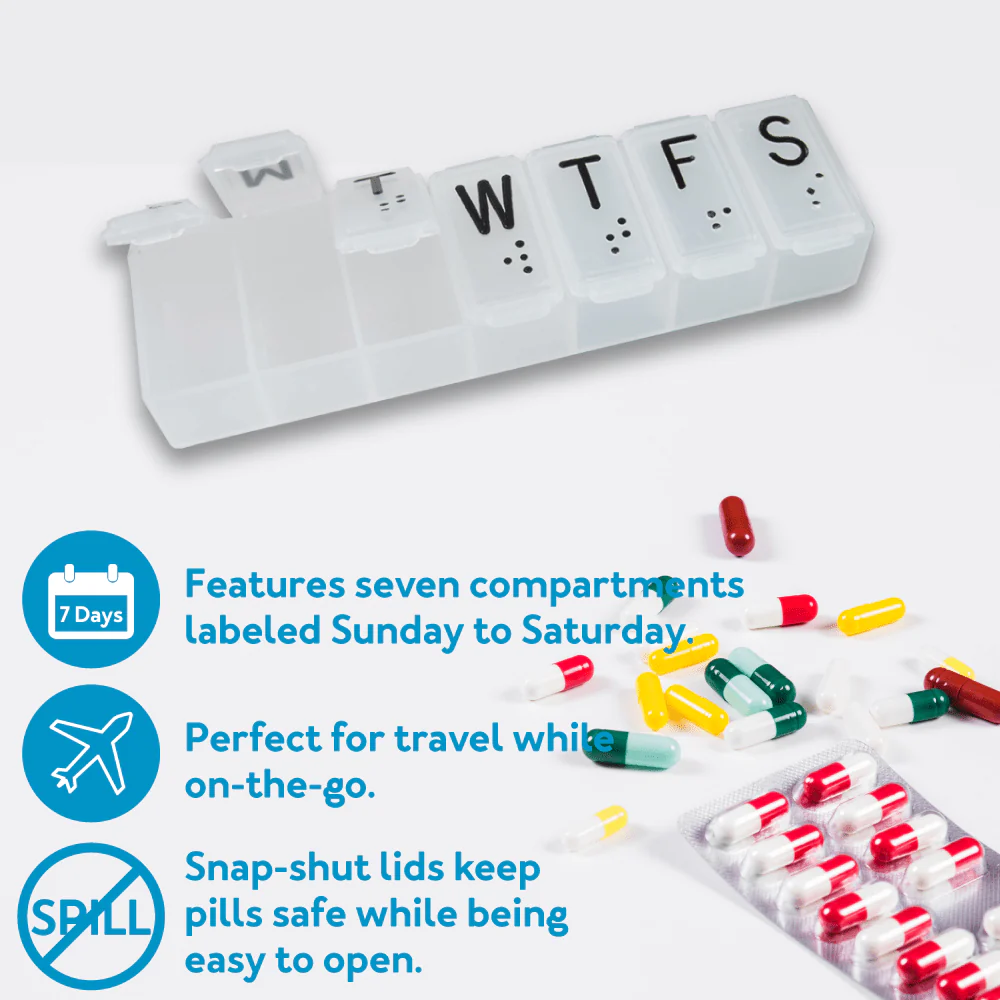Apex 7-Day Medium Pill Organizer - Image 3