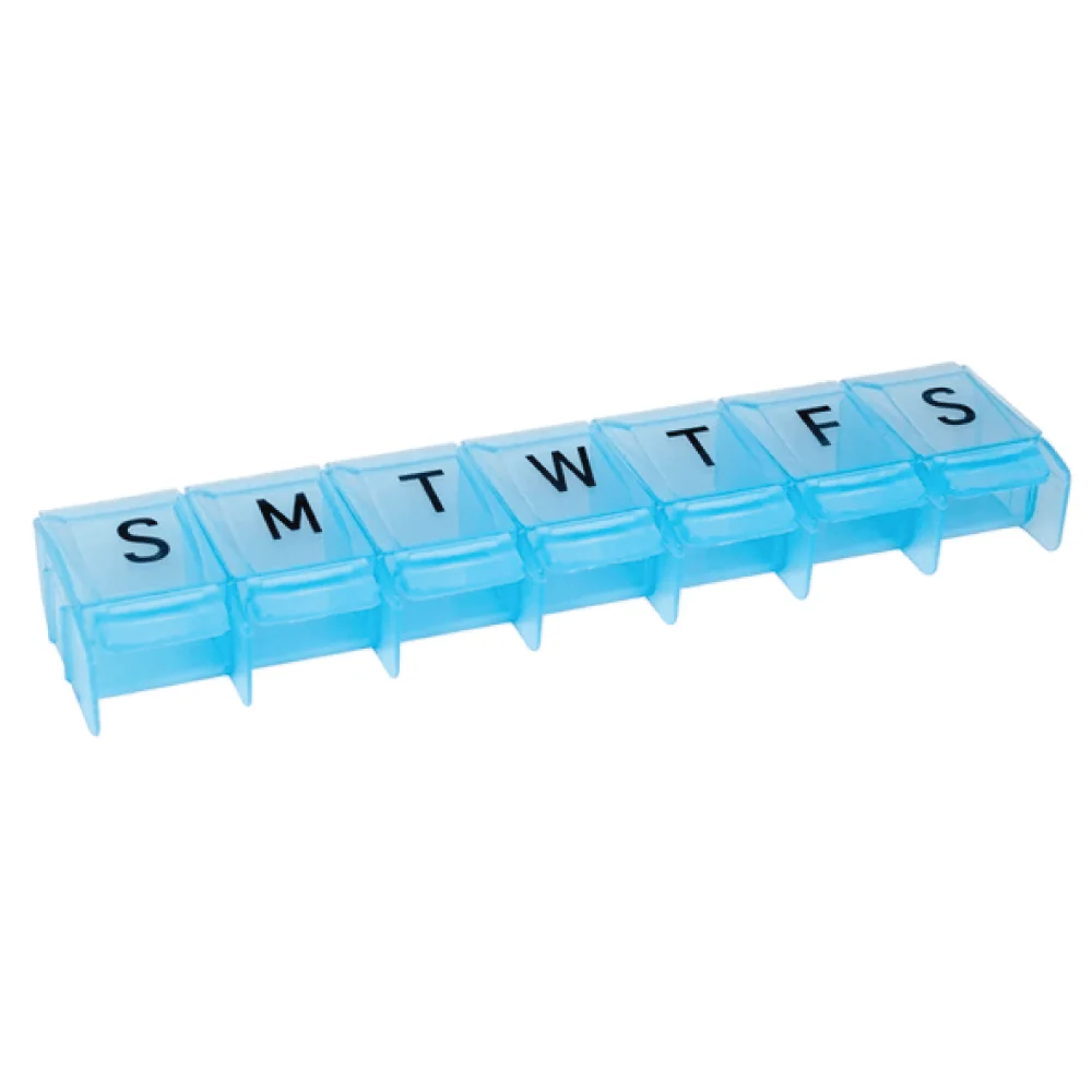 Apex 7- Day Push to Open Pill Organizer