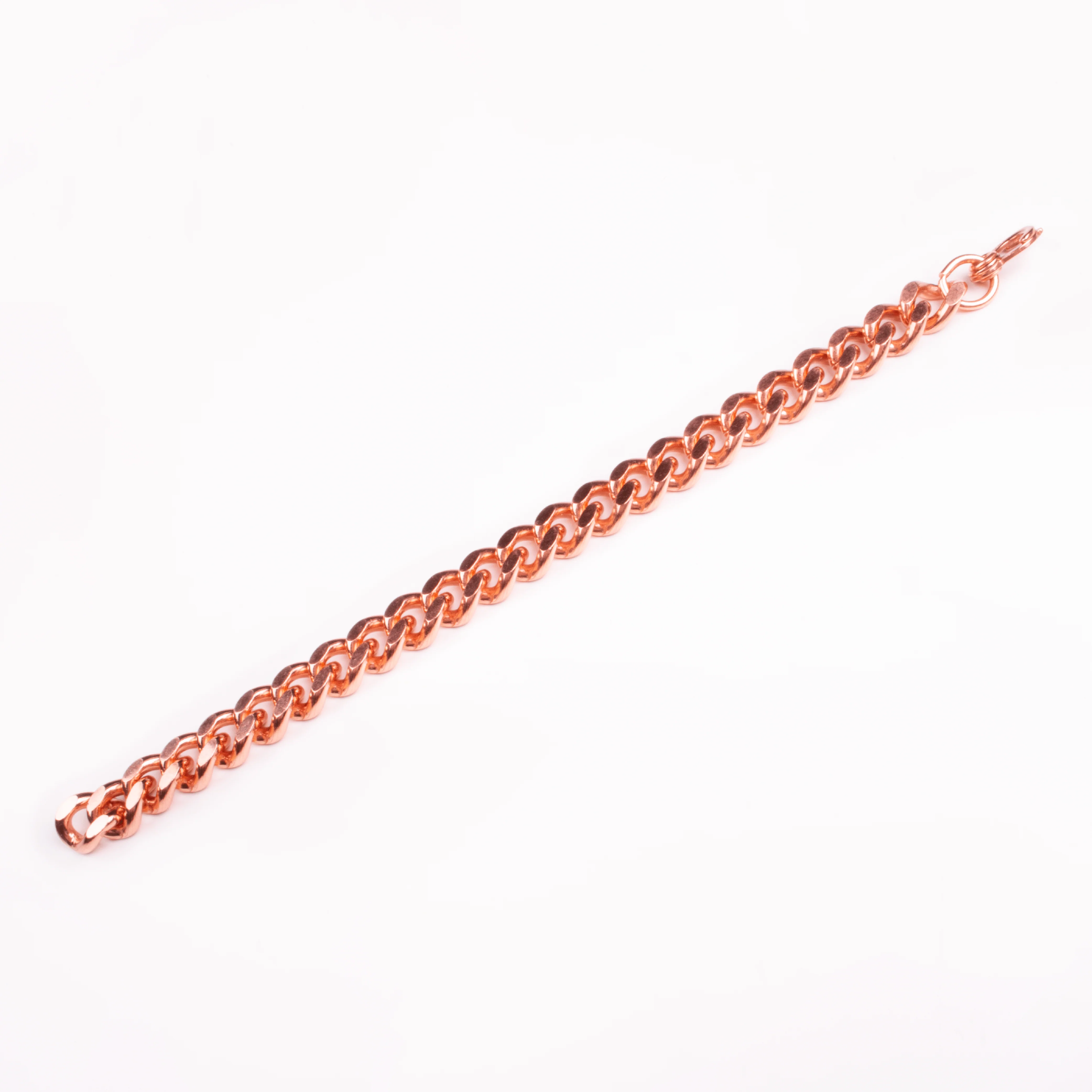 Apex Copper Bracelet, Wide Link - Image 5