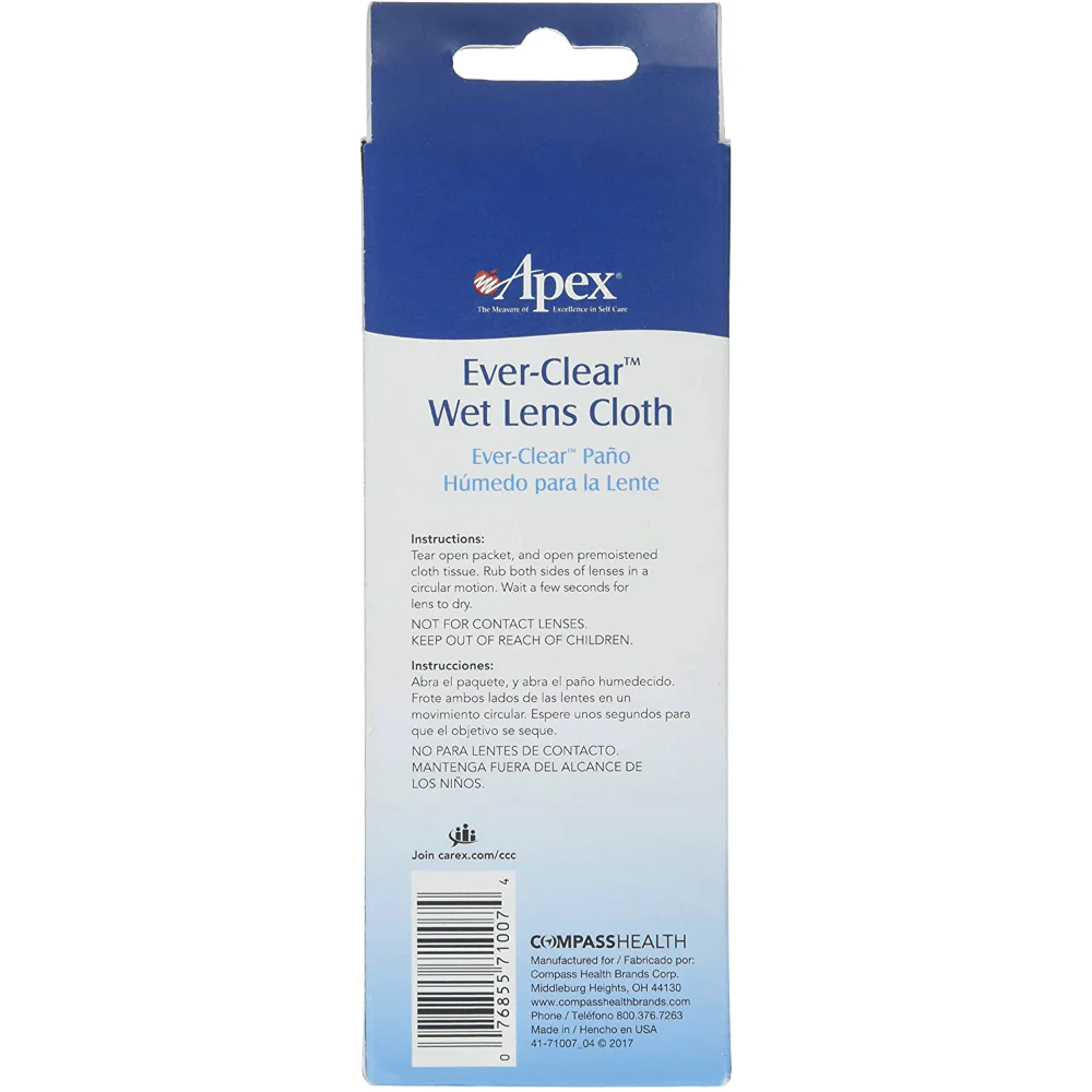 Apex Ever-Clear™ Lens Wipes - Image 3