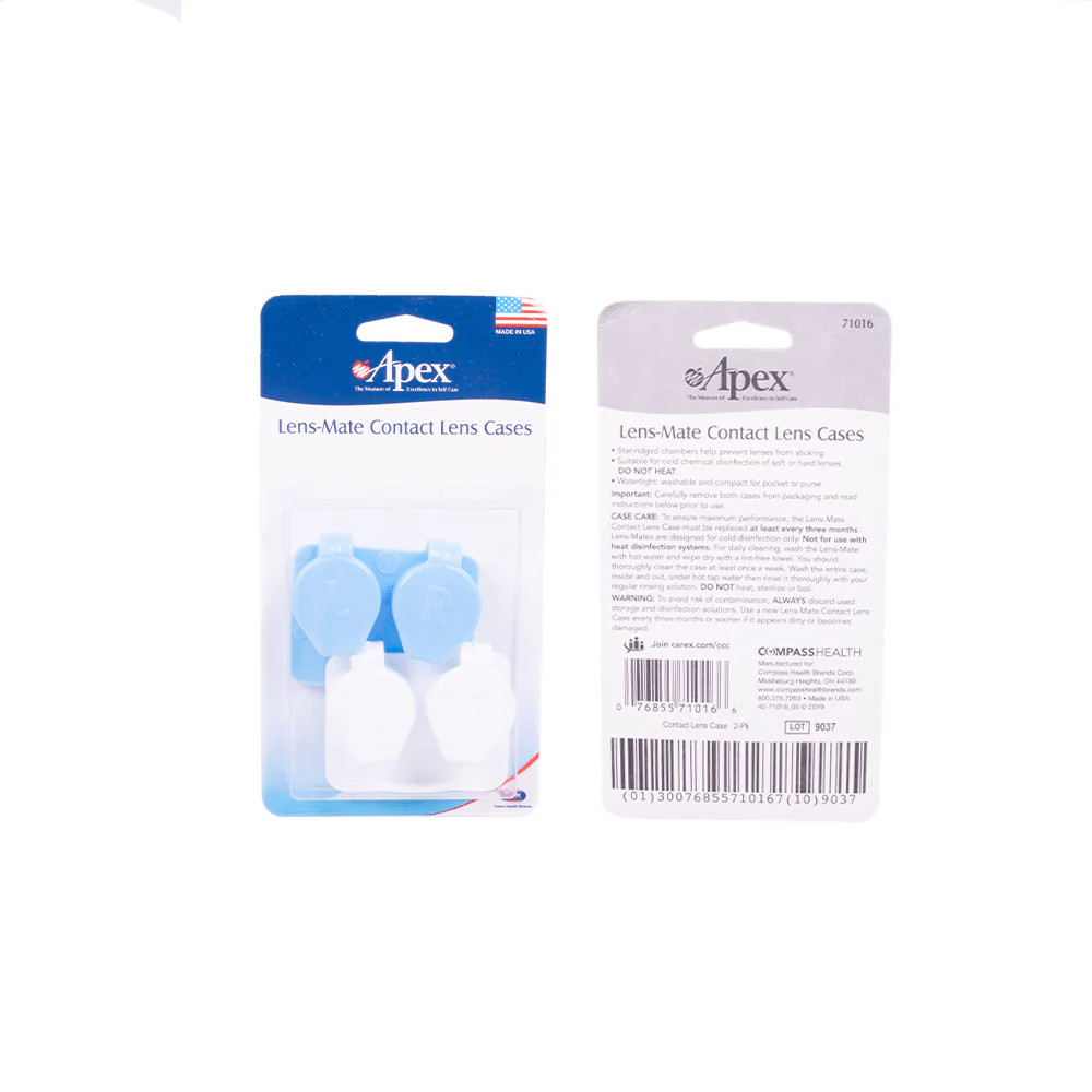 Apex Lens-Mate Contact Lense Case - 2 Pack - Image 7