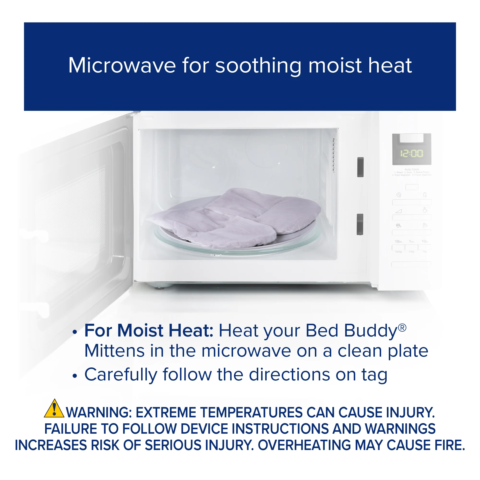Bed Buddy Moist Heat Therapy Mittens - Image 8