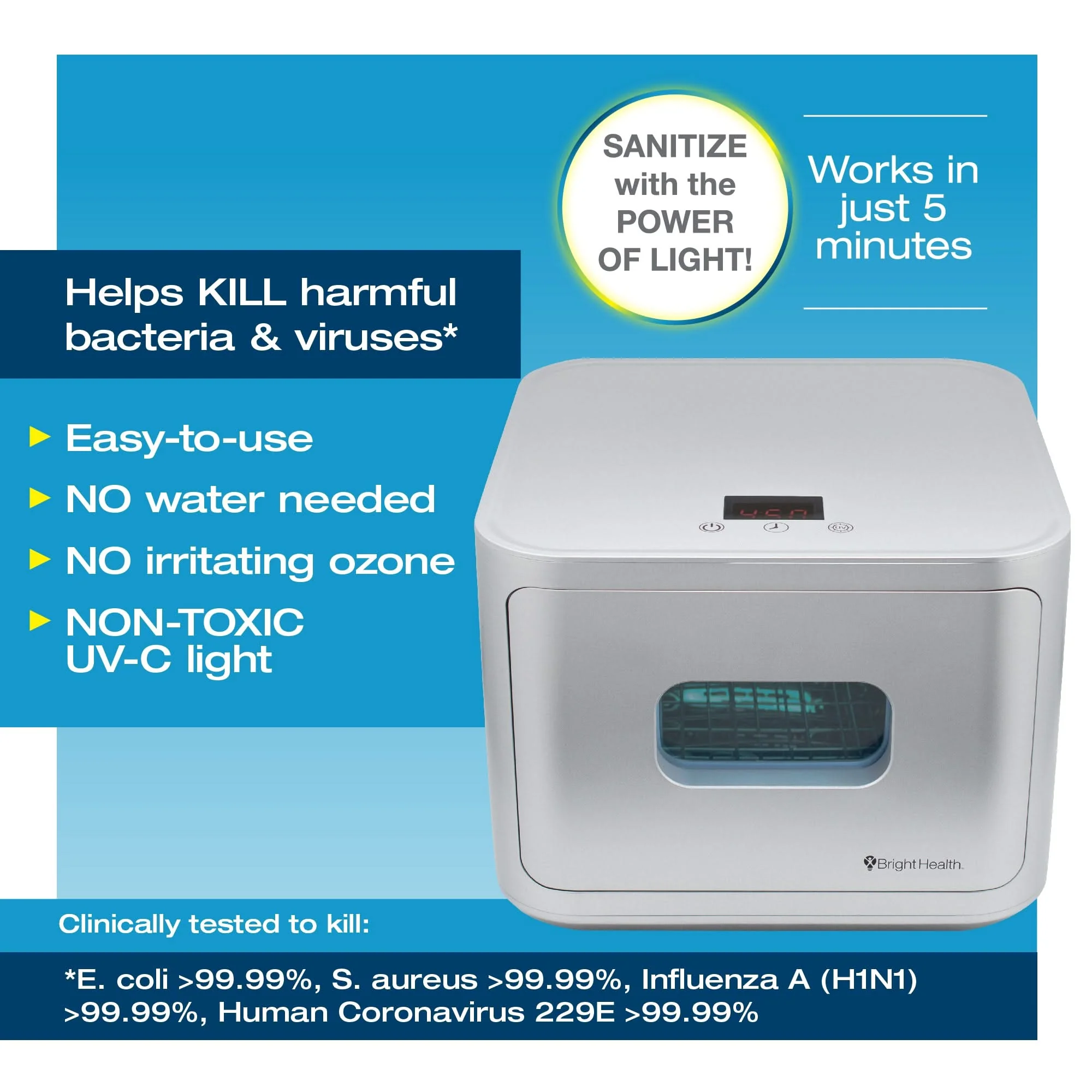Bright Health Multipurpose UV Light Sanitizer - Image 5