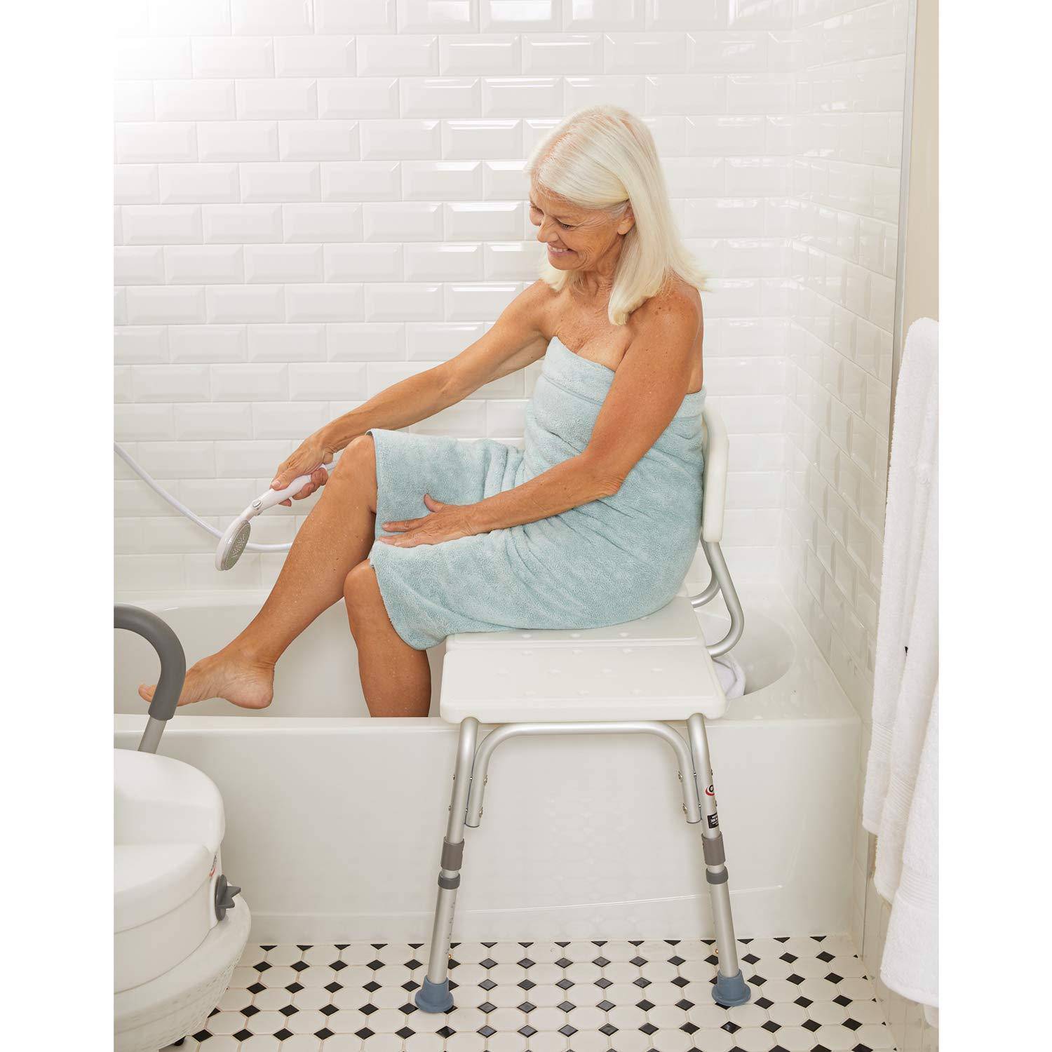 Carex Bathtub Transfer Bench - Image 3