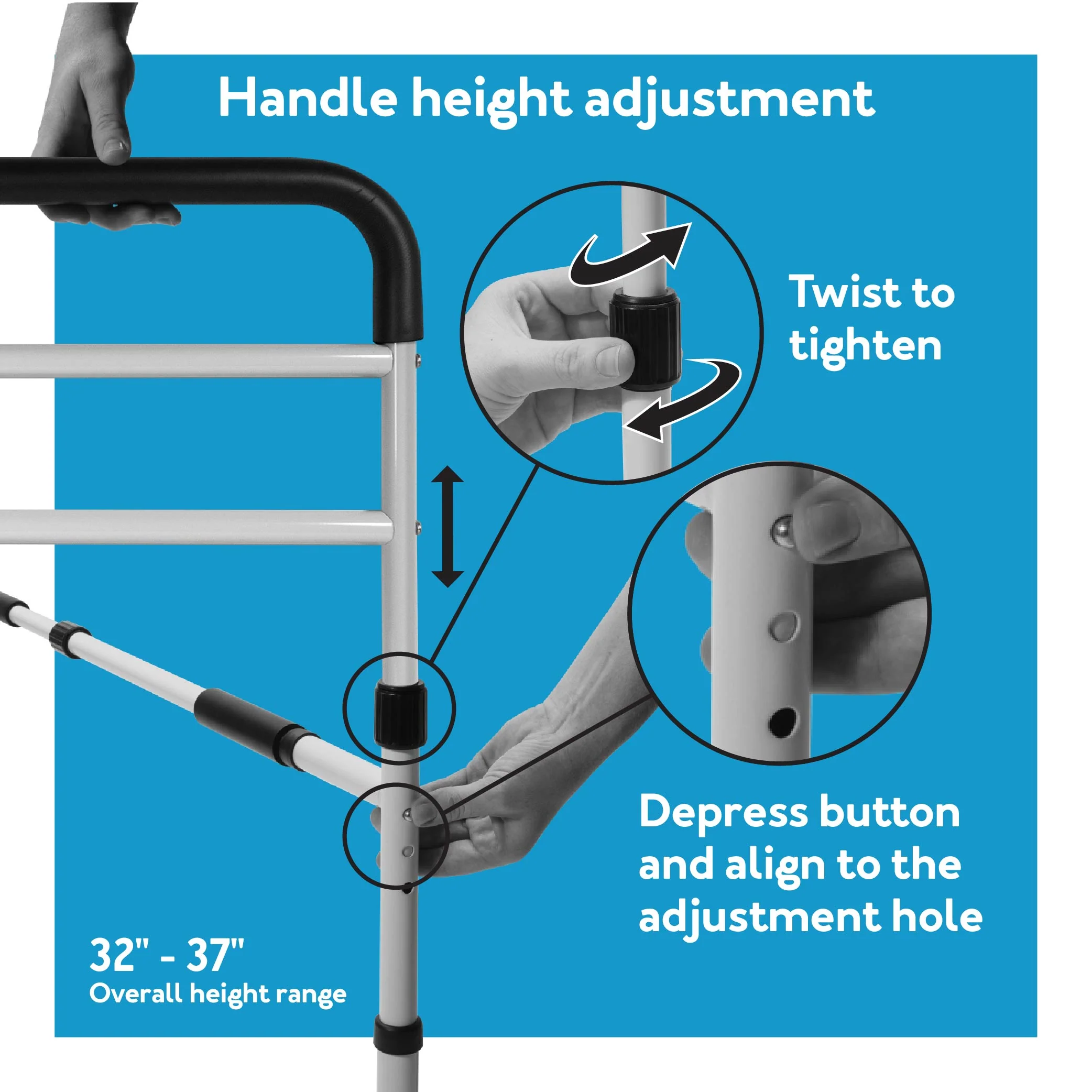Carex Bed Support Rail - Image 8