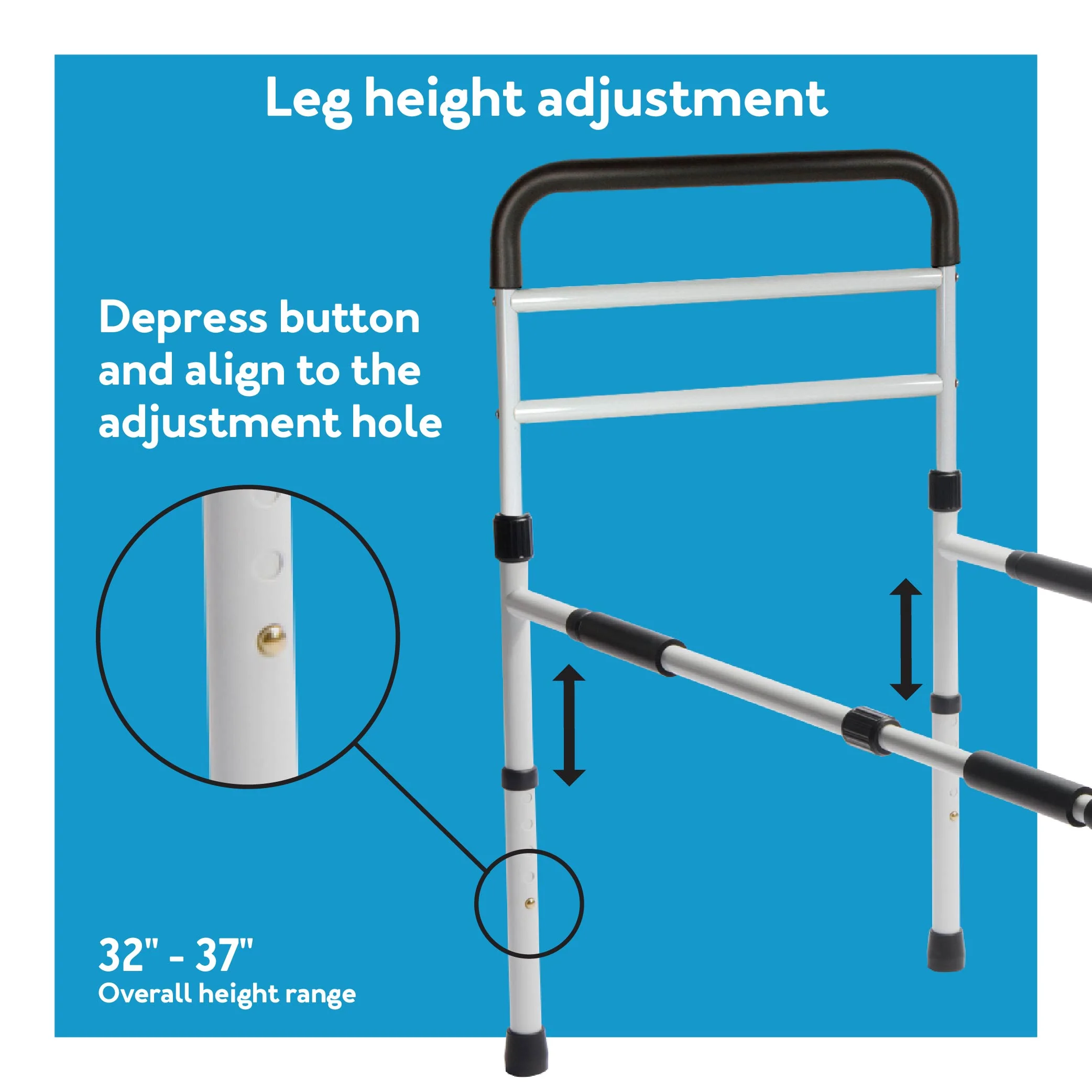 Carex Bed Support Rail - Image 9