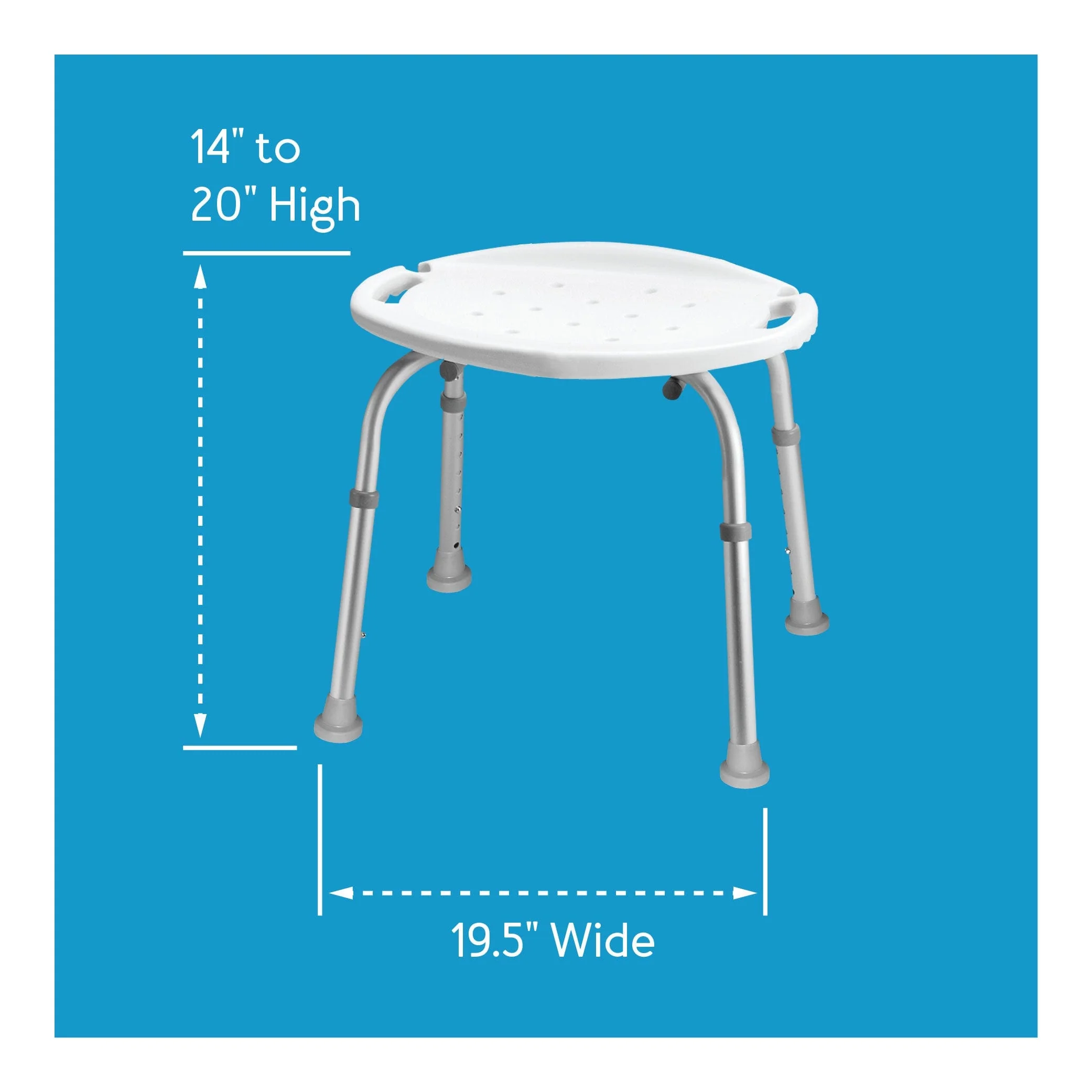 Carex Classics Bath & Shower Seat - Image 13