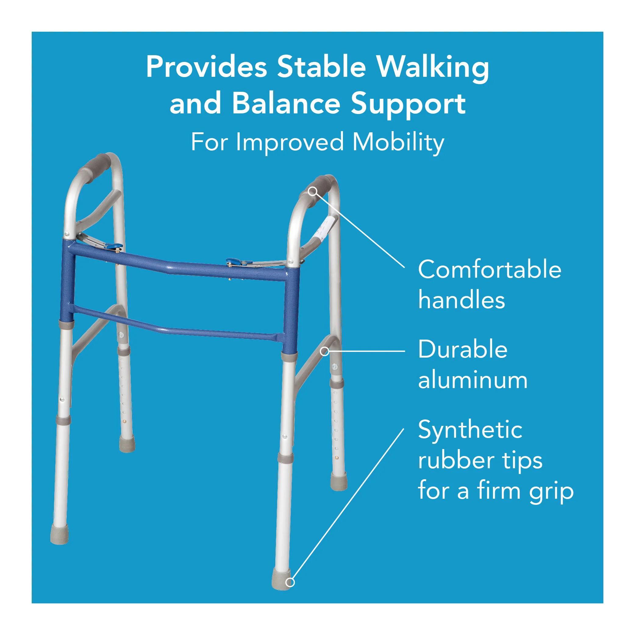 Carex Classics Dual-Button Walker - Image 6