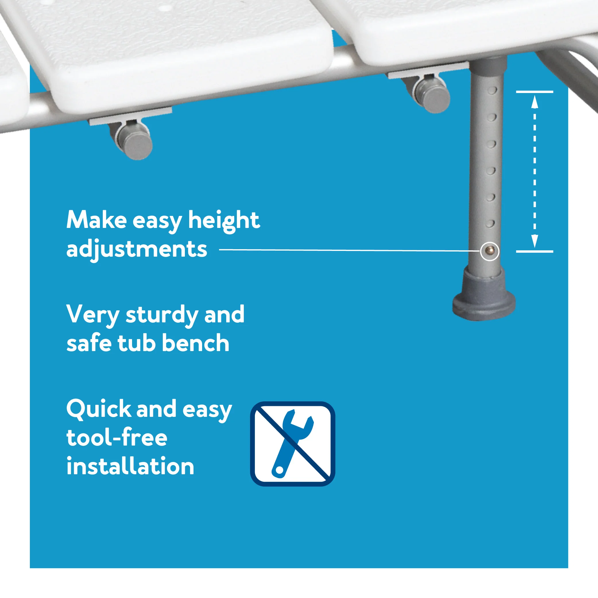 Carex Classics Transfer Bench - Image 3