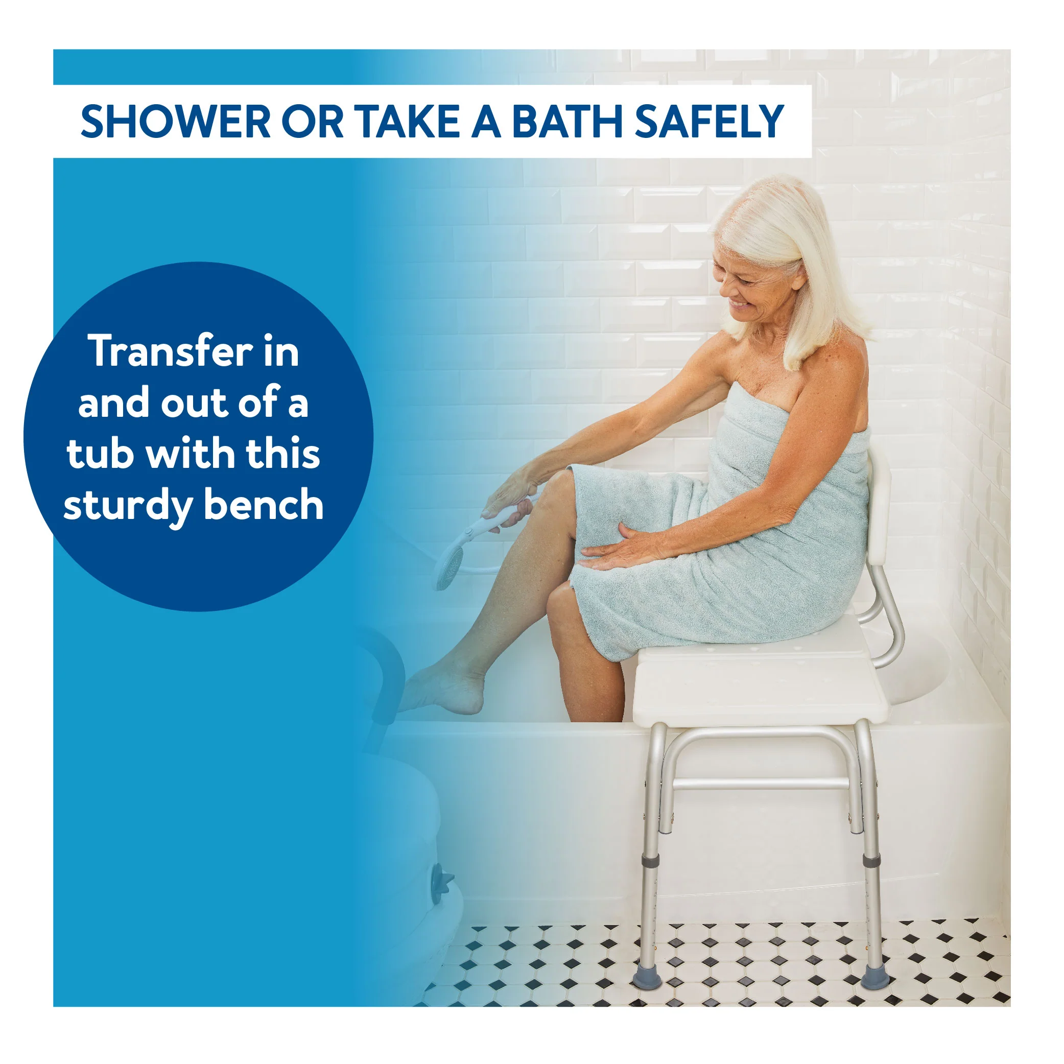 Carex Classics Transfer Bench - Image 4