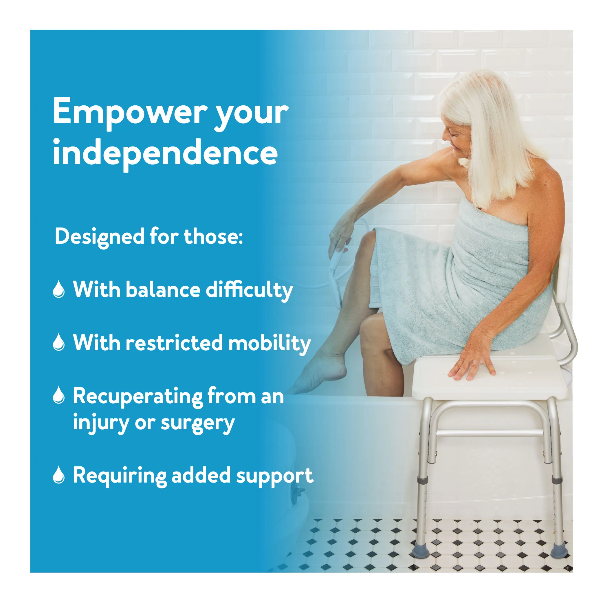 Carex Classics Transfer Bench - Image 8