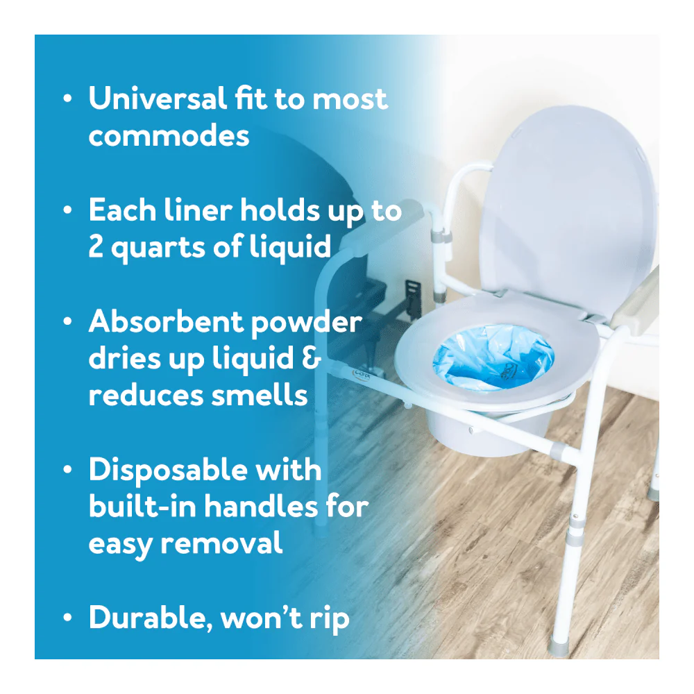 Carex Commode Liner (7-Pack) - Image 3