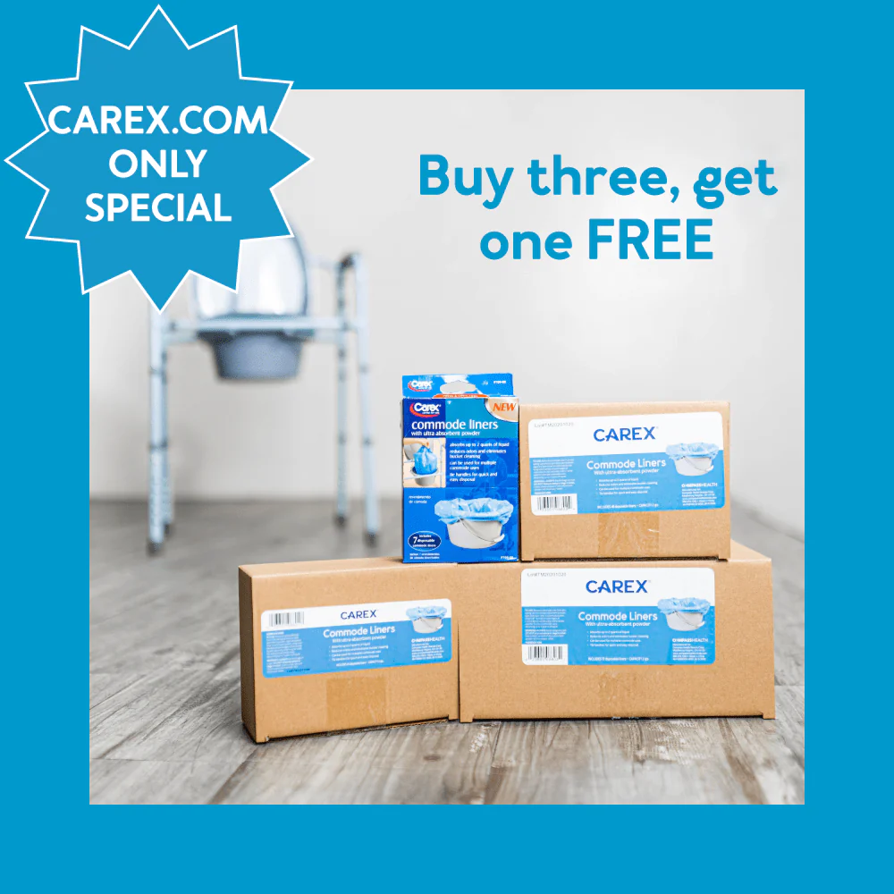 Carex Commode Liner (7-Pack) - Image 4