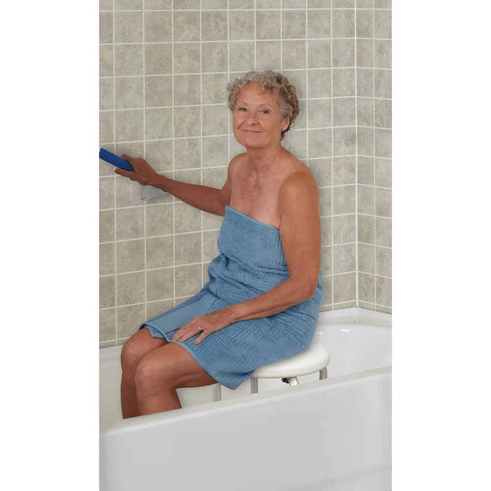 Carex Compact Round Shower Stool - Image 9