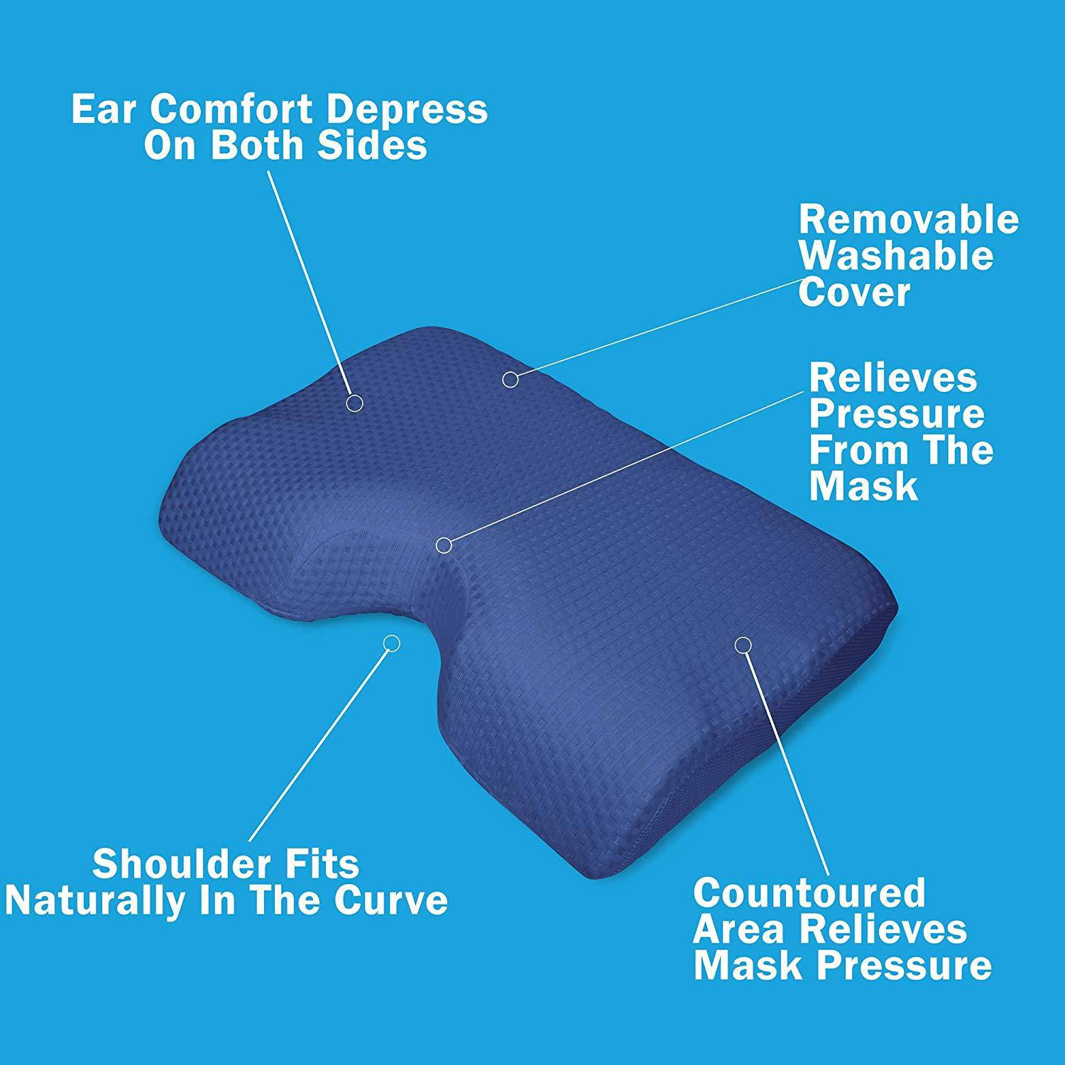 Carex CPAP Pillow - Image 3