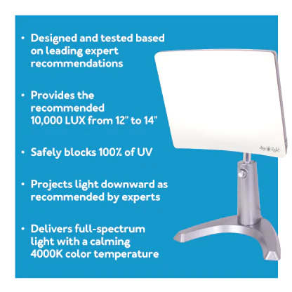 Carex Day-Light Classic Plus Light Therapy Lamp - Image 4