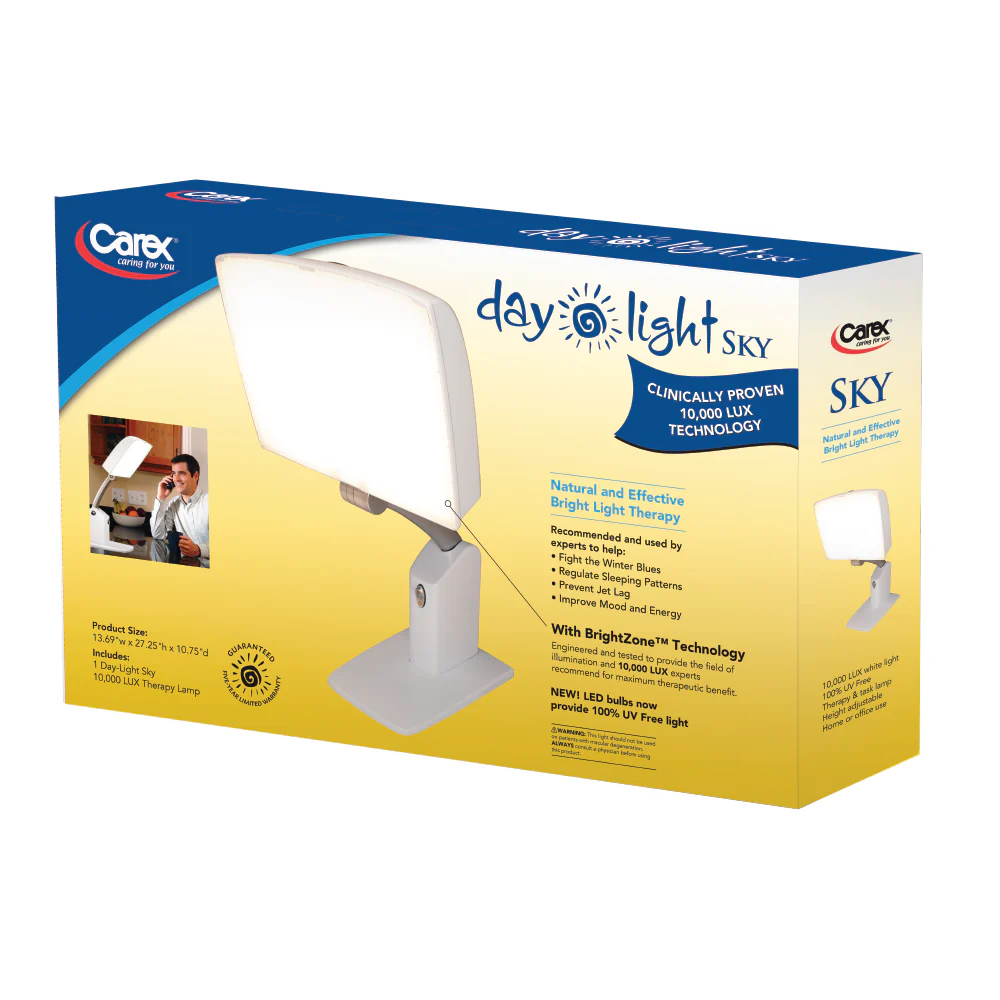 Carex Day-Light Sky Light Therapy Lamp - Image 13