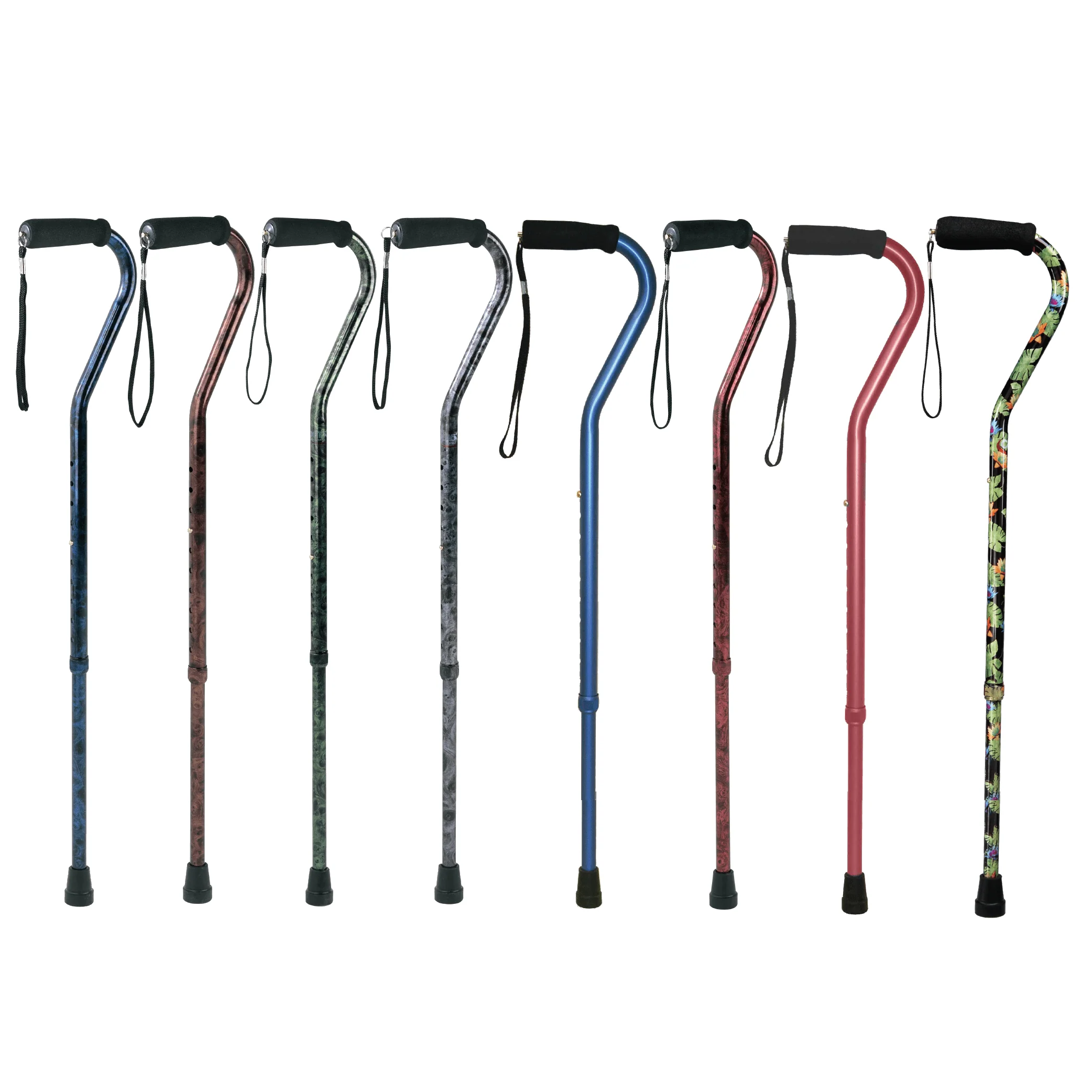 Carex Designer Offset Walking Cane - Image 6