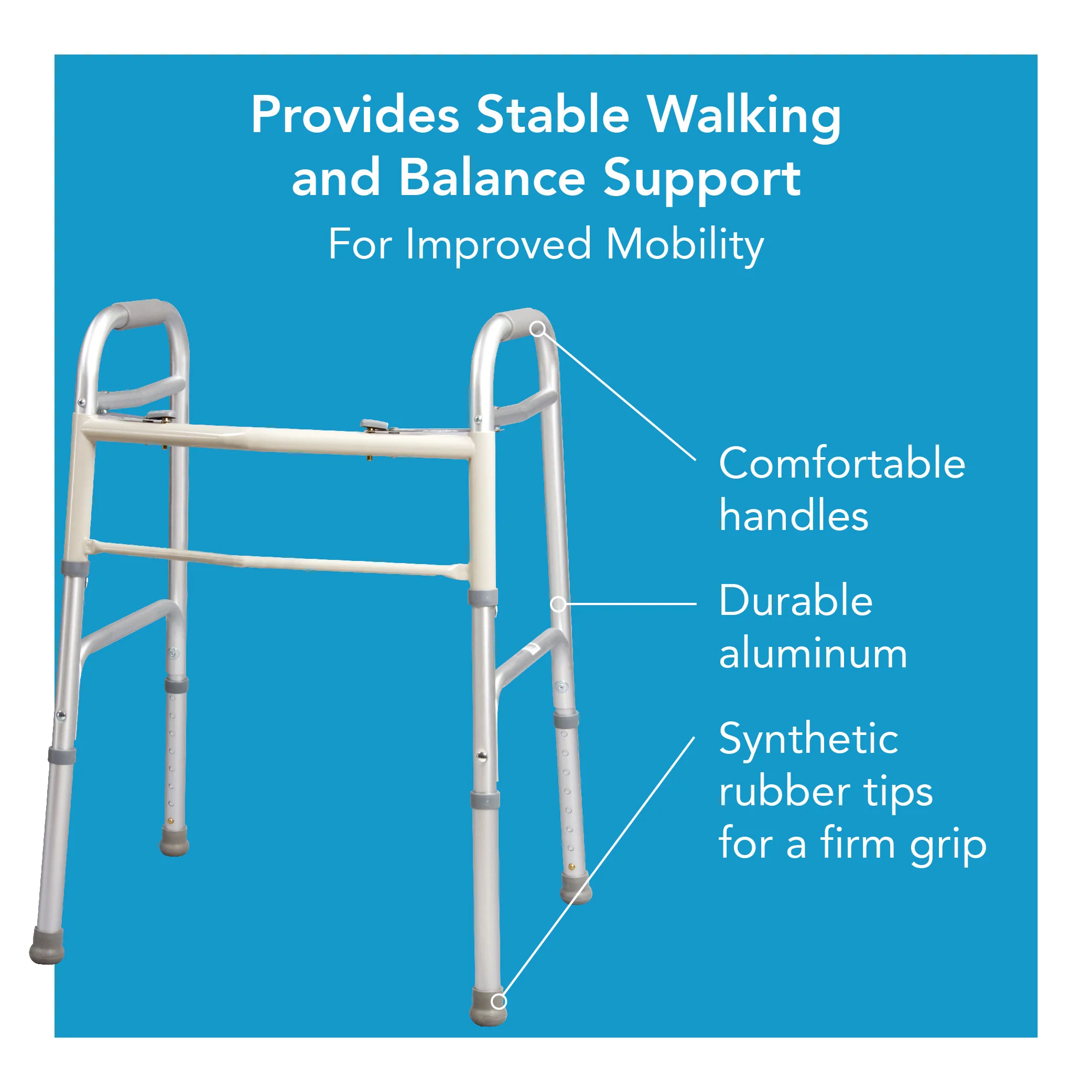 Carex Dual-Button Walker - Image 5