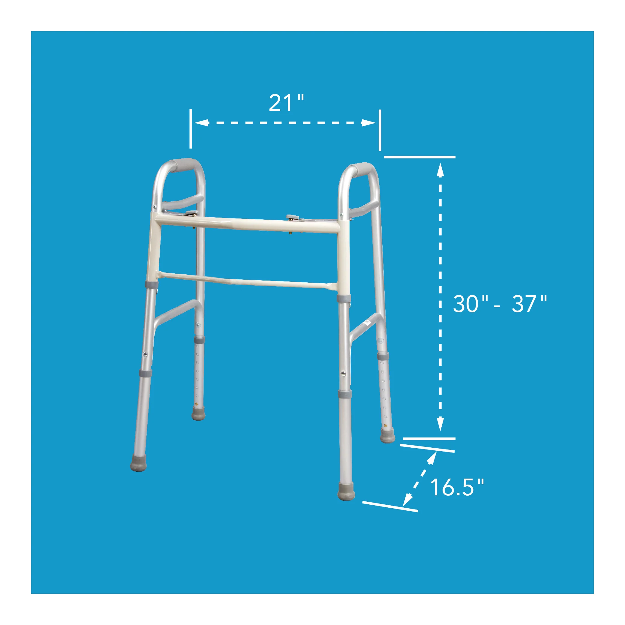 Carex Dual-Button Walker - Image 8