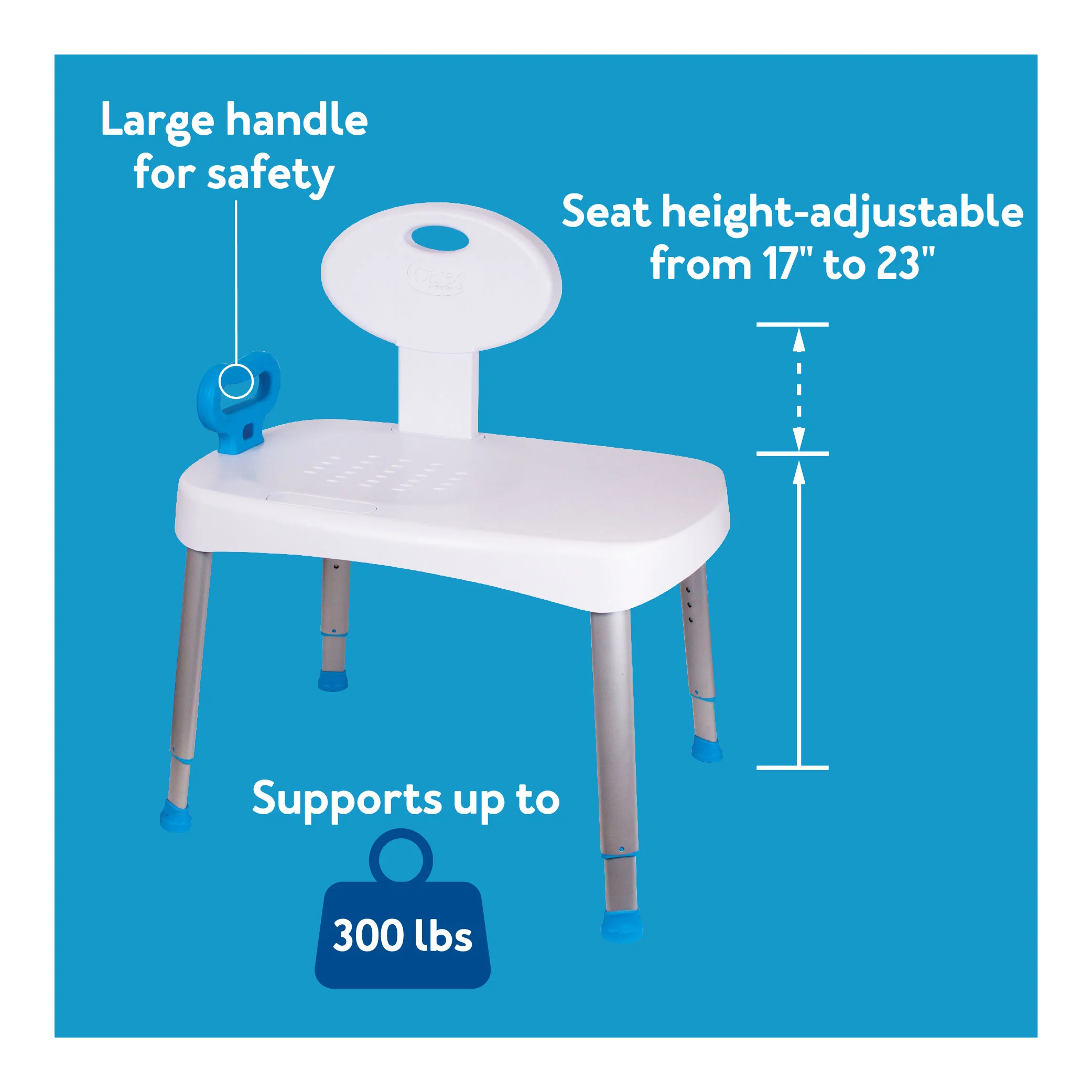 Carex Easy Transfer Bench - Image 4