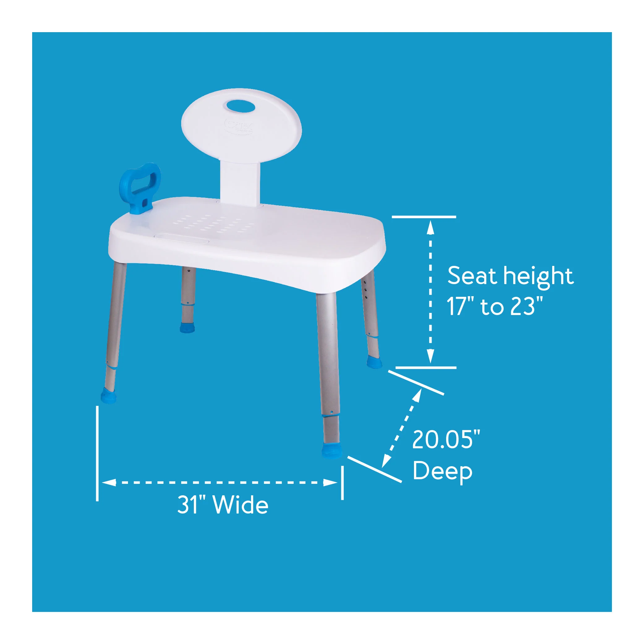 Carex Easy Transfer Bench - Image 9