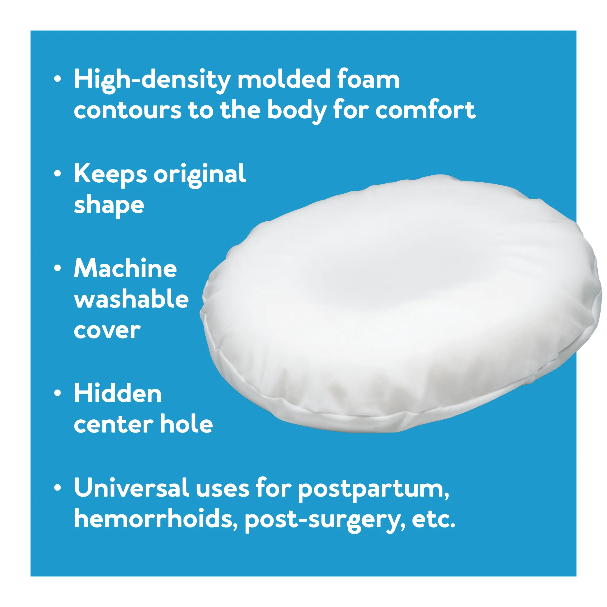 Carex Foam Invalid Cushion - Image 3