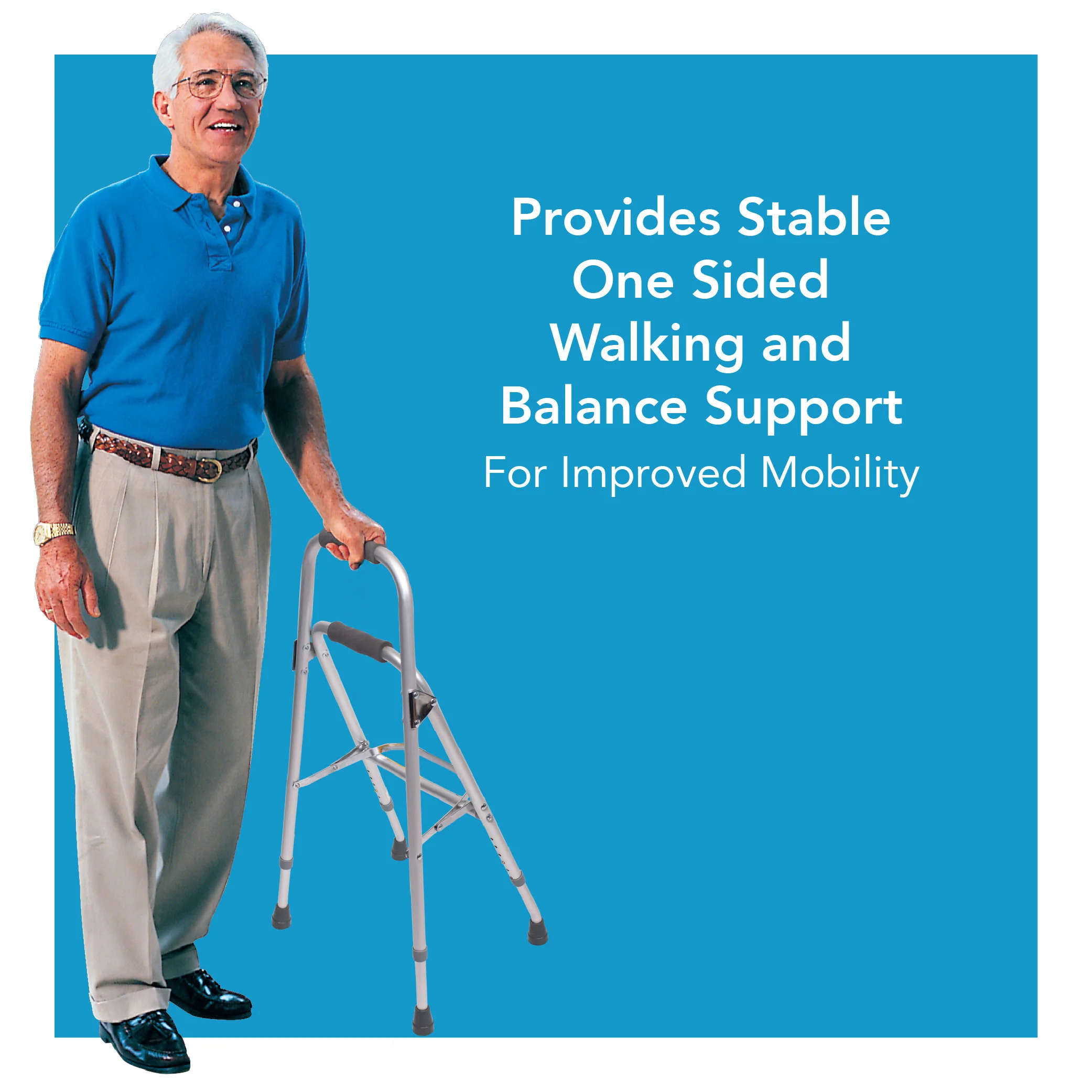 Carex Folding Hemi Walker - Image 3