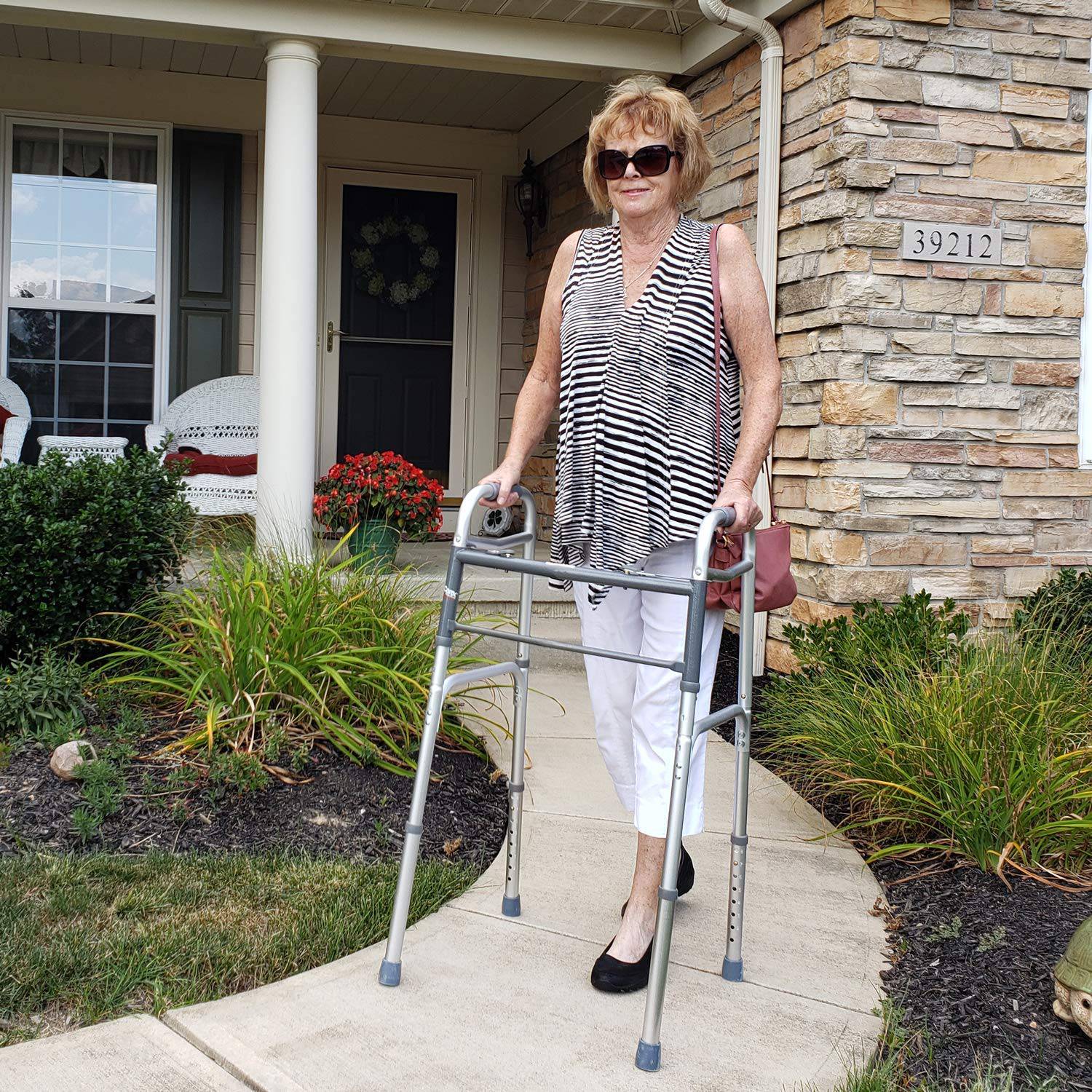 Carex Folding Walker - Image 3