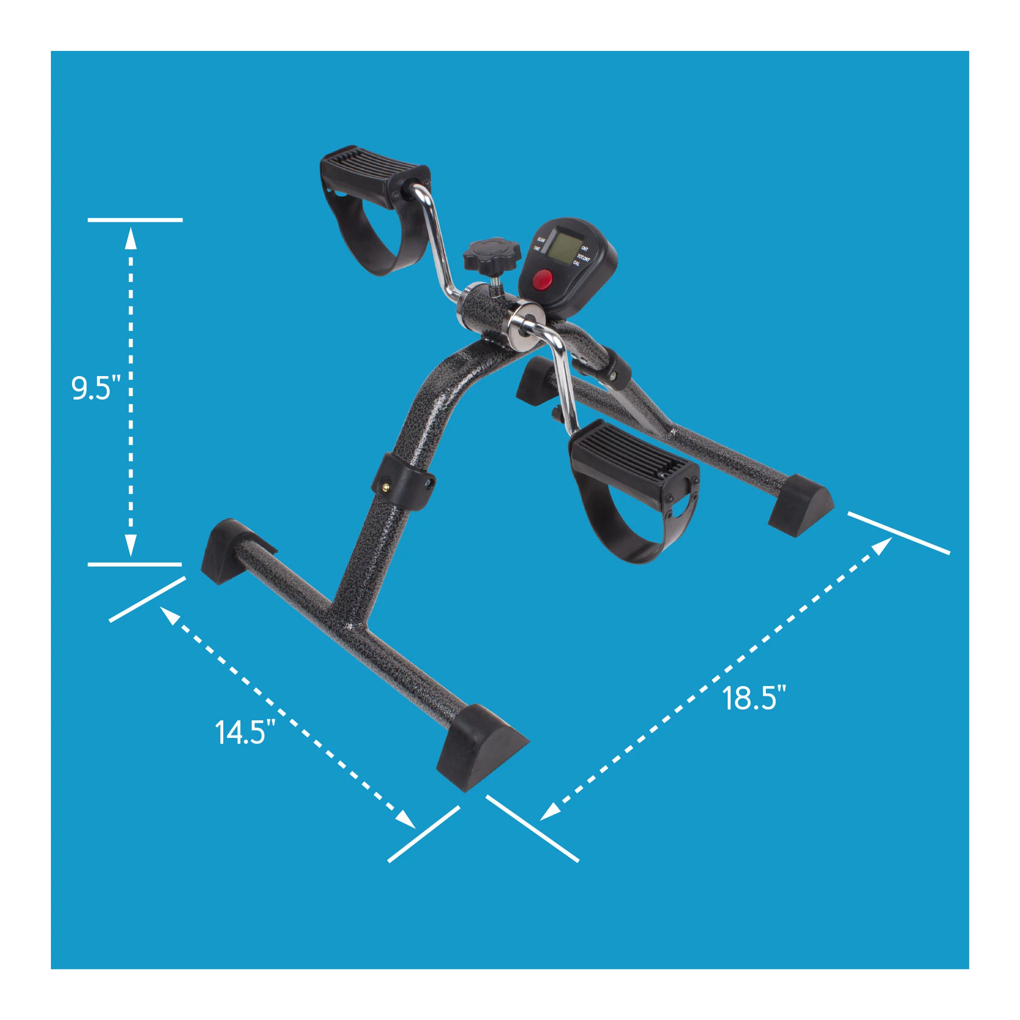 Carex Pedal Exerciser with Digital Display - Image 10