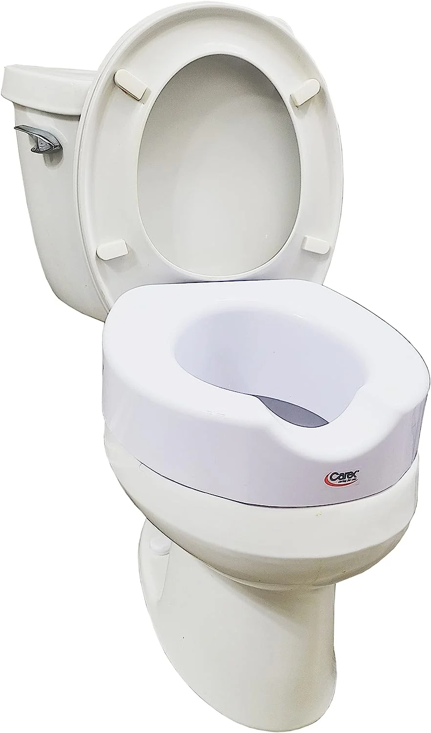 Carex Quick-Lock Raised Toilet Seat
