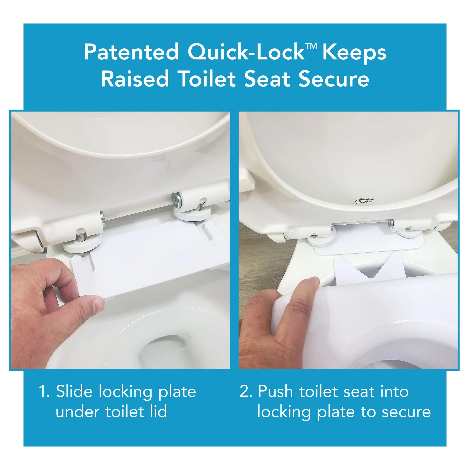 Carex Quick-Lock Raised Toilet Seat - Image 5