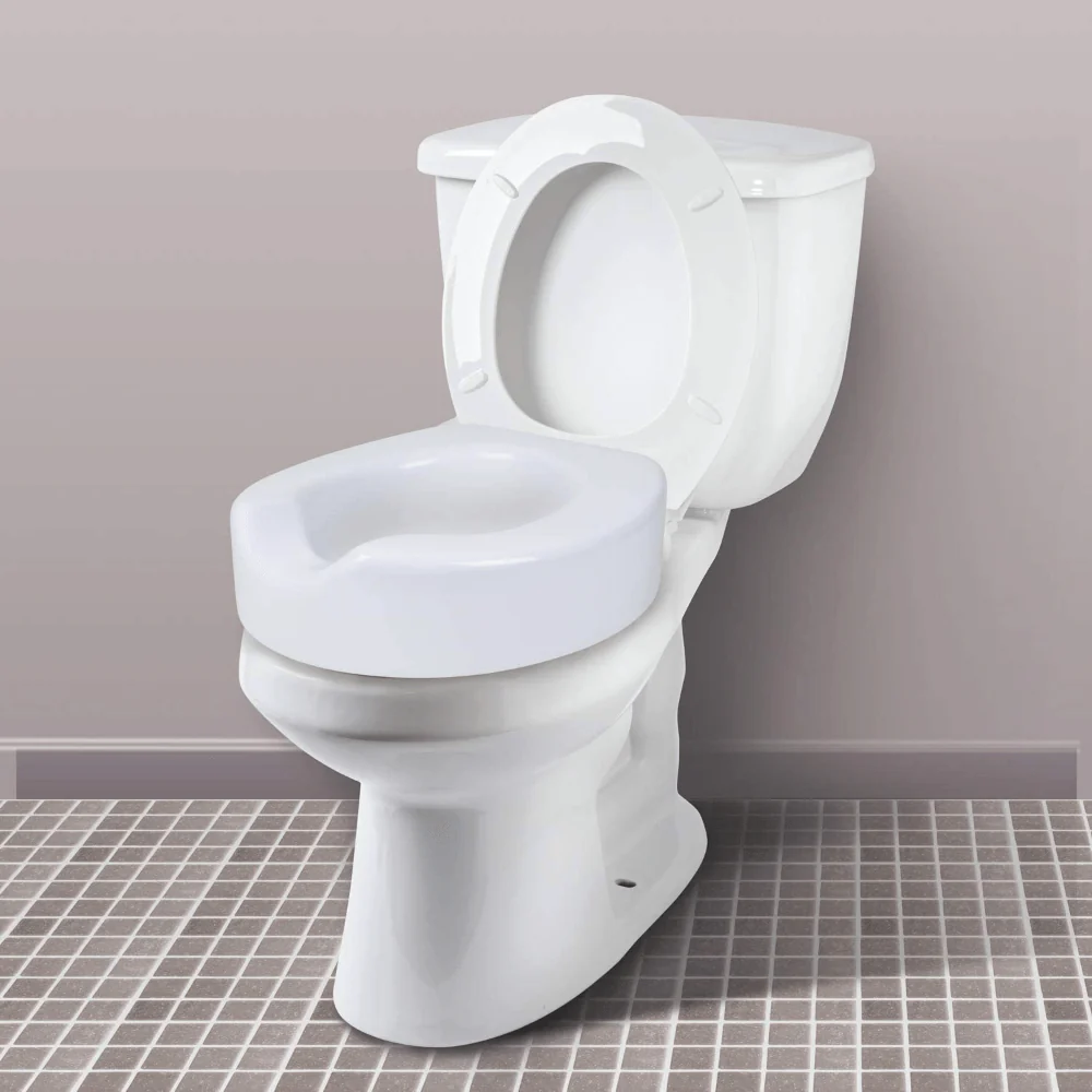 Carex Quick-Lock Raised Toilet Seat - Image 8