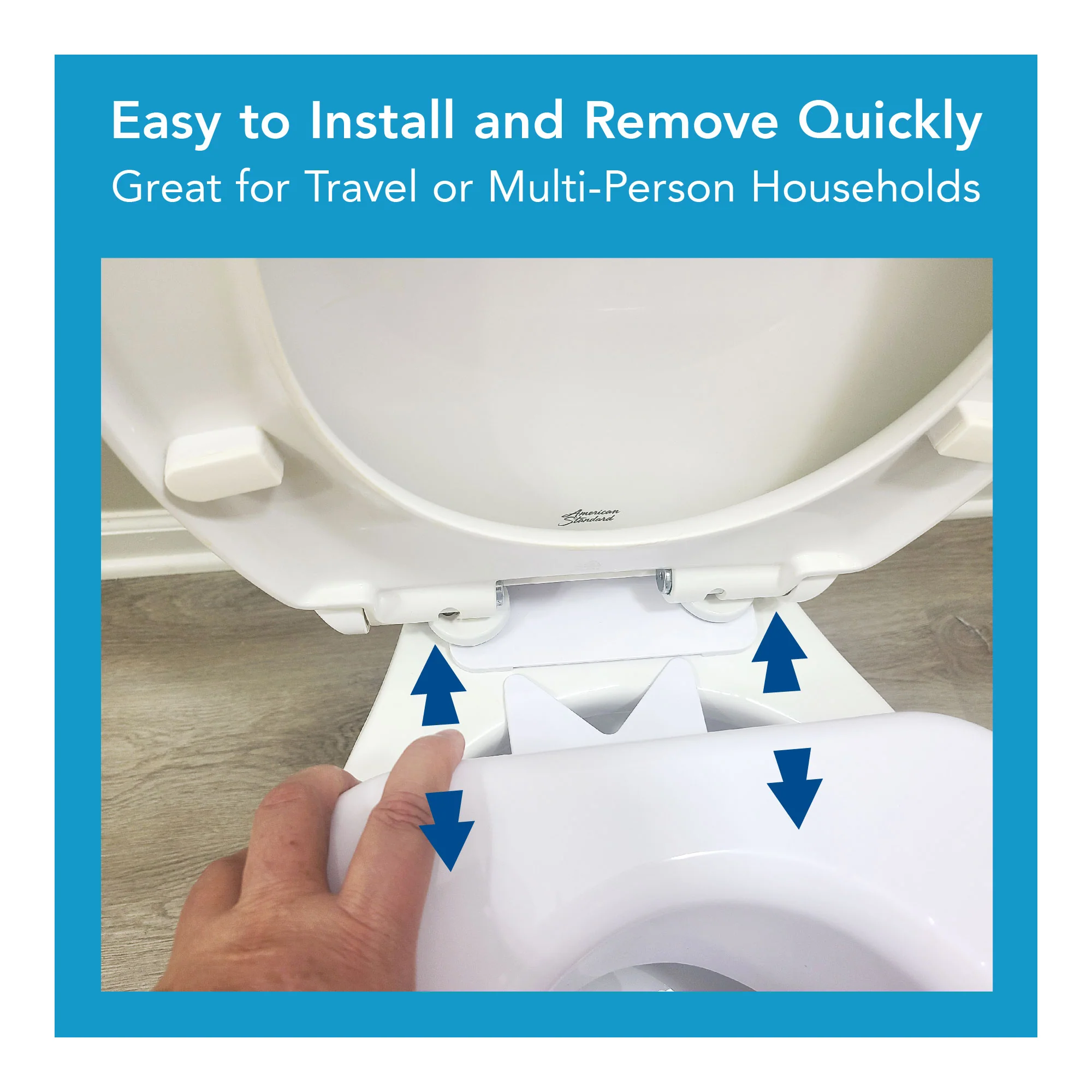 Carex Quick-Lock Raised Toilet Seat - Image 9
