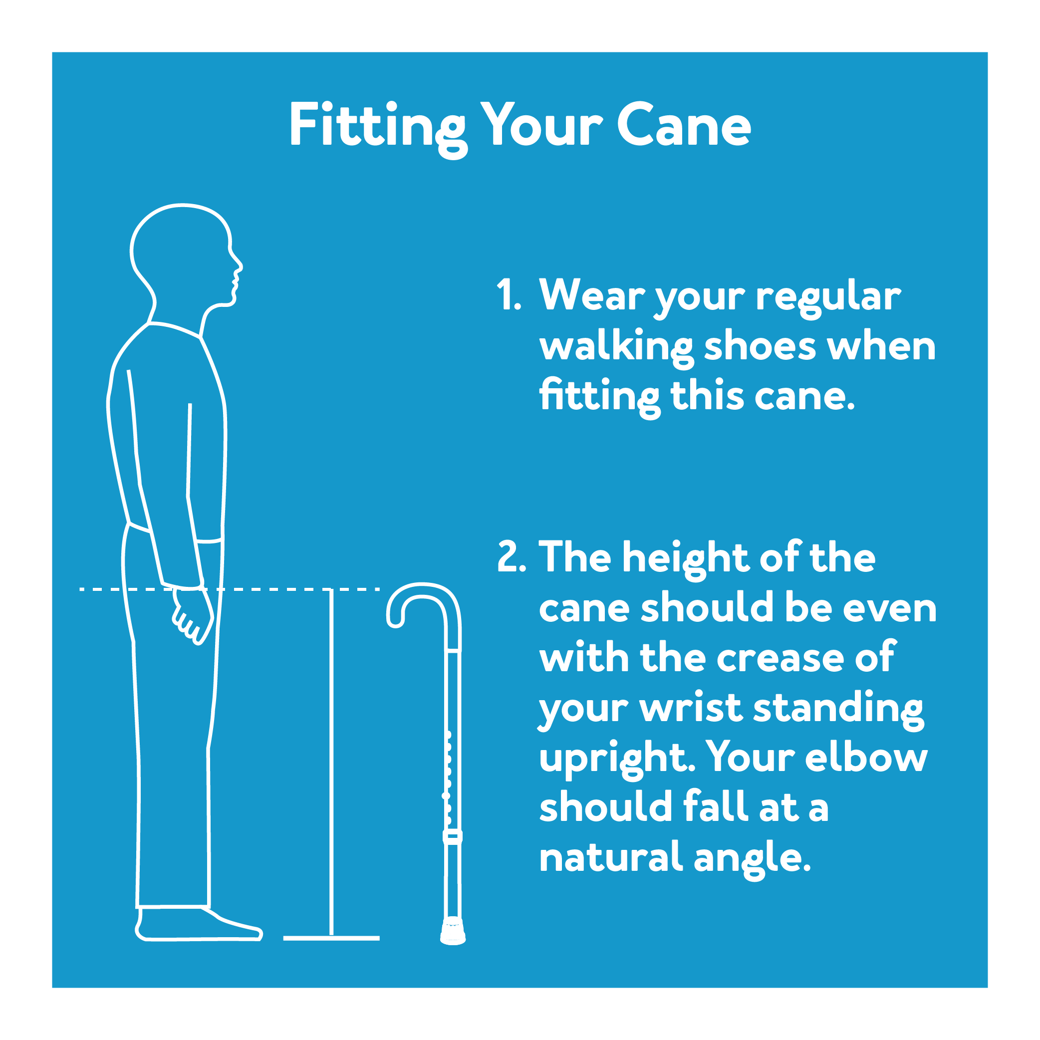 Carex Soft Grip Folding Cane with Derby Handle - Image 12