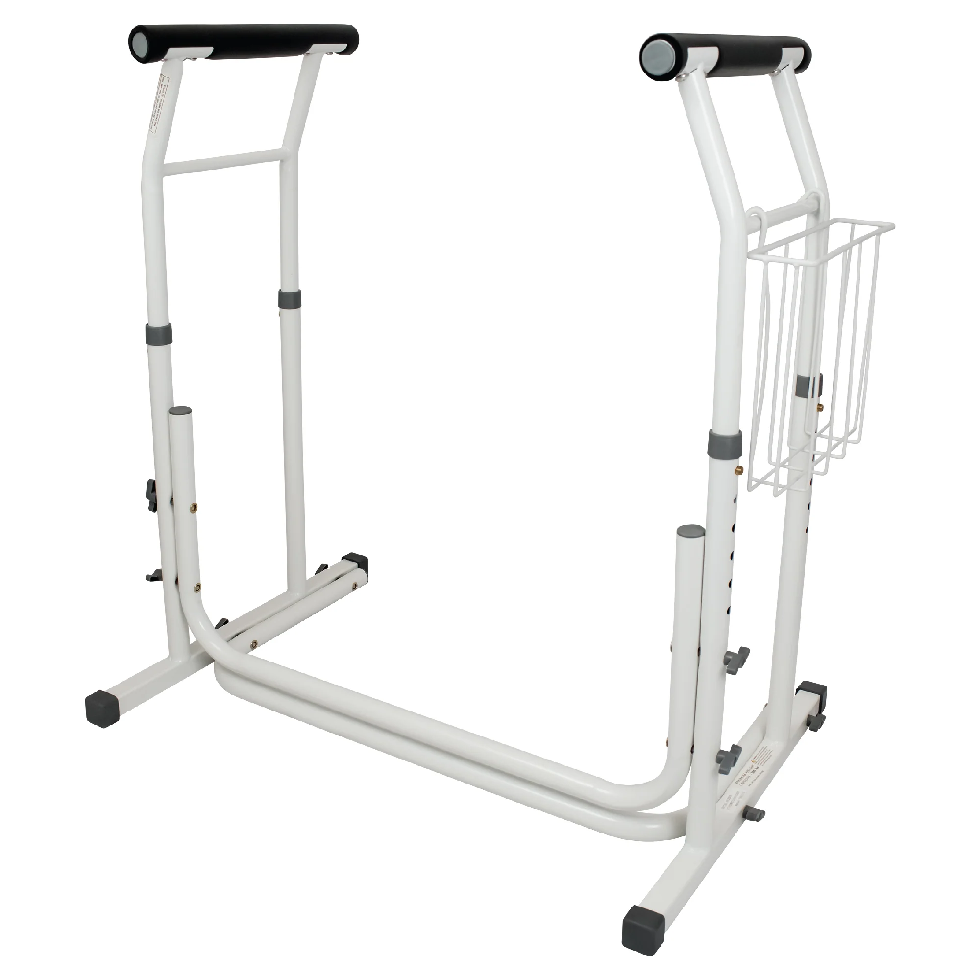 Carex Stand-Alone Adjustable Toilet Safety Frame - Image 4