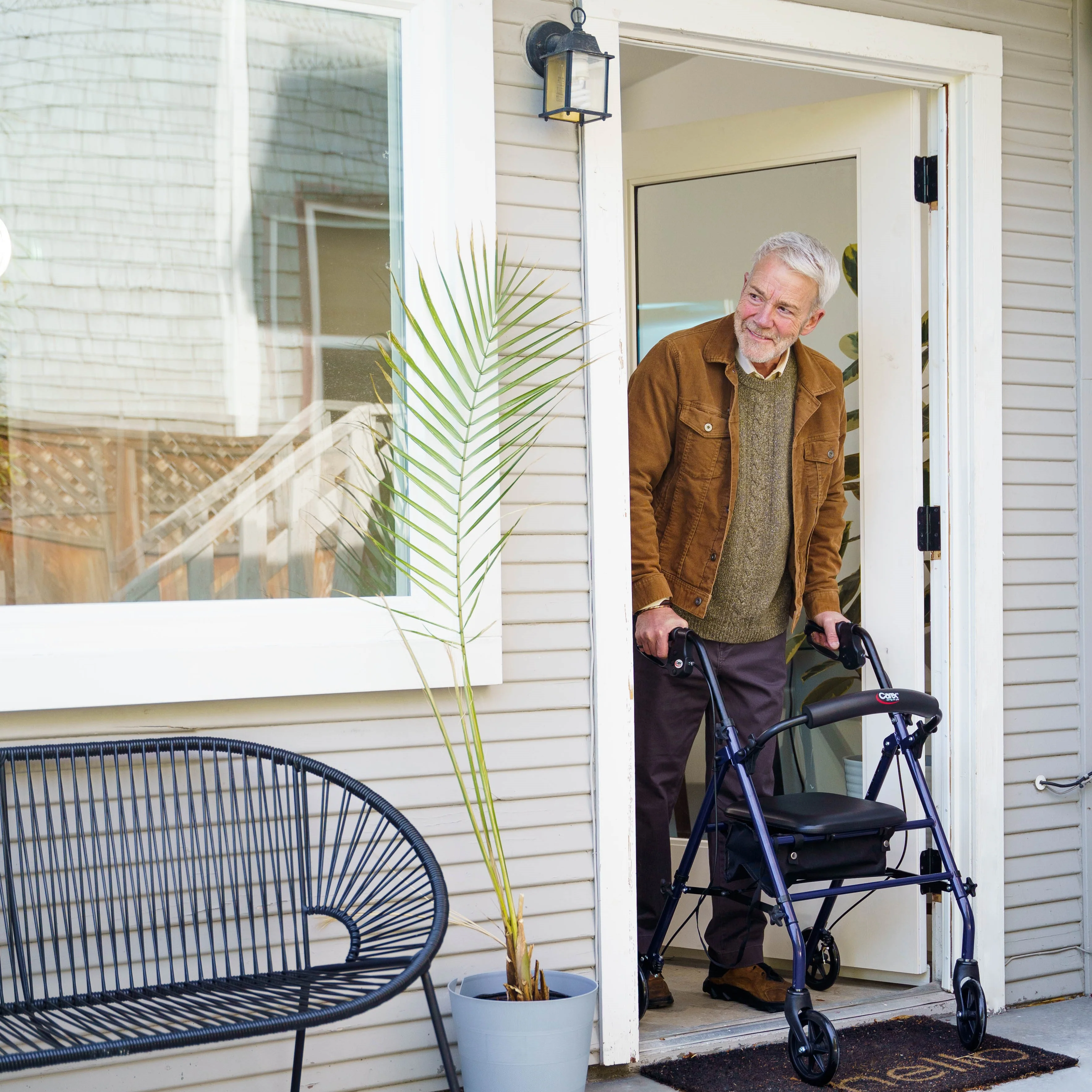 Carex Steel Rolling Walker - Image 16