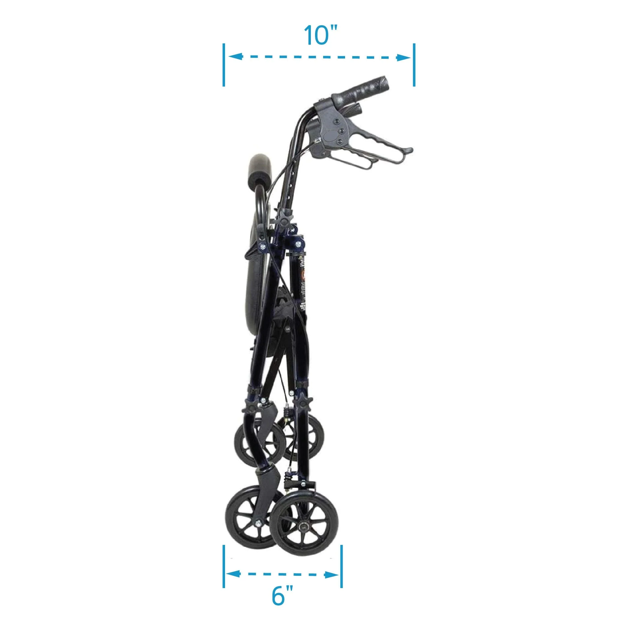 Carex Step 'N Rest® Rolling Walker - Image 23