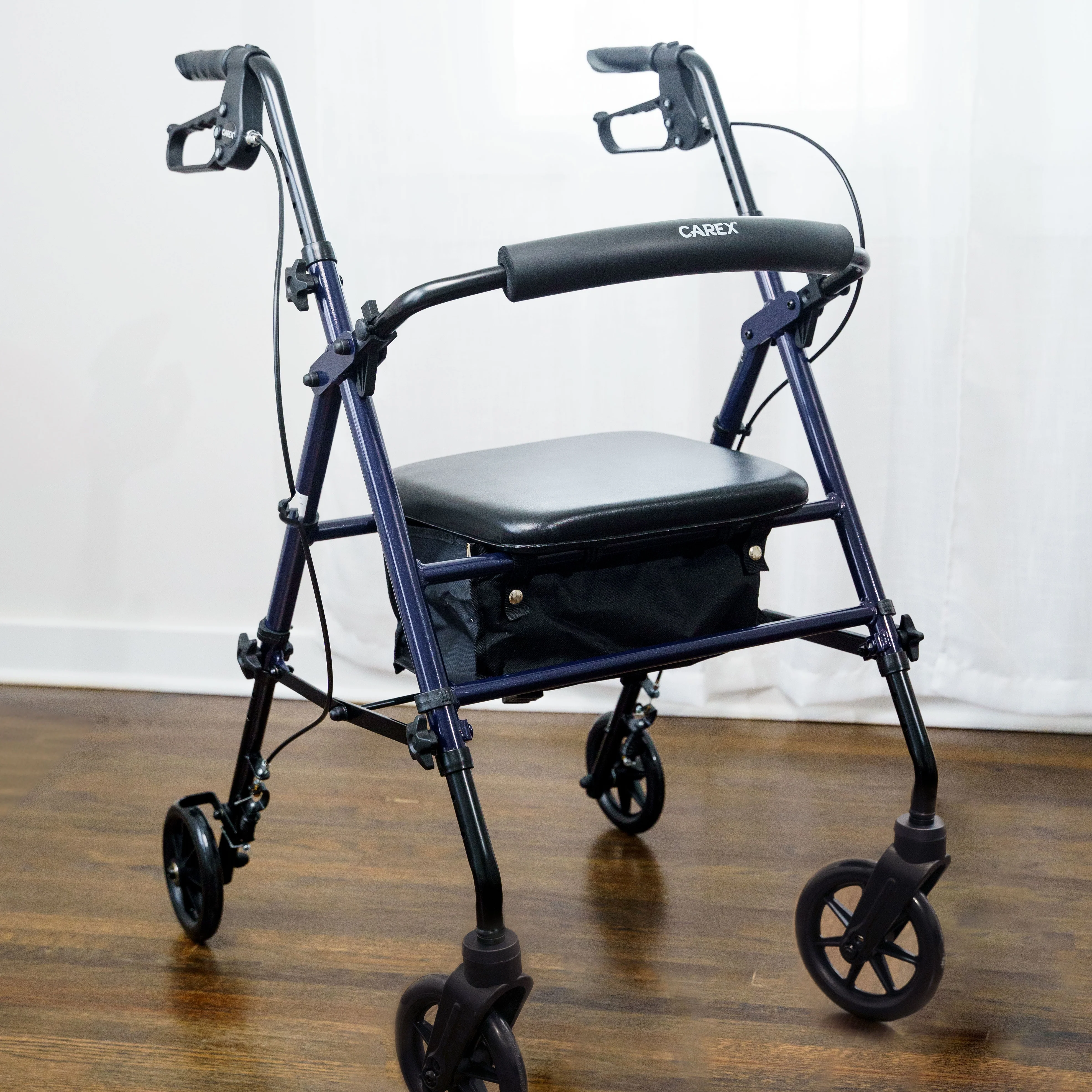 Carex Step 'N Rest® Rolling Walker - Image 6