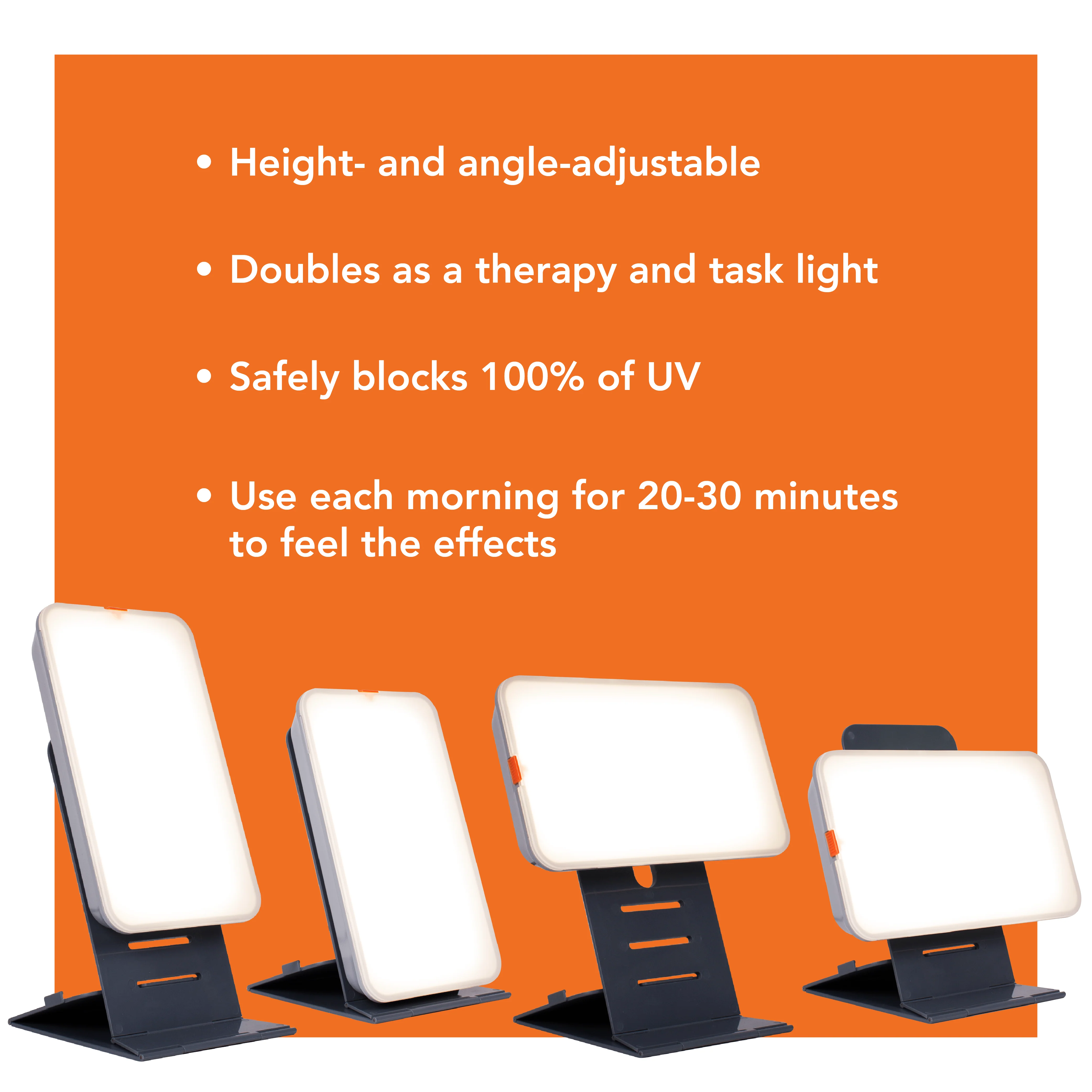 TheraLite 10,000 LUX Mood and Energy Enhancing Bright Light Therapy Lamp - Image 5