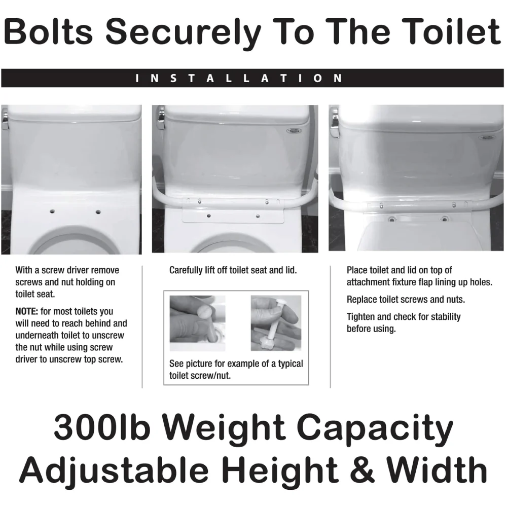 Carex Toilet Safety Frame - Image 8