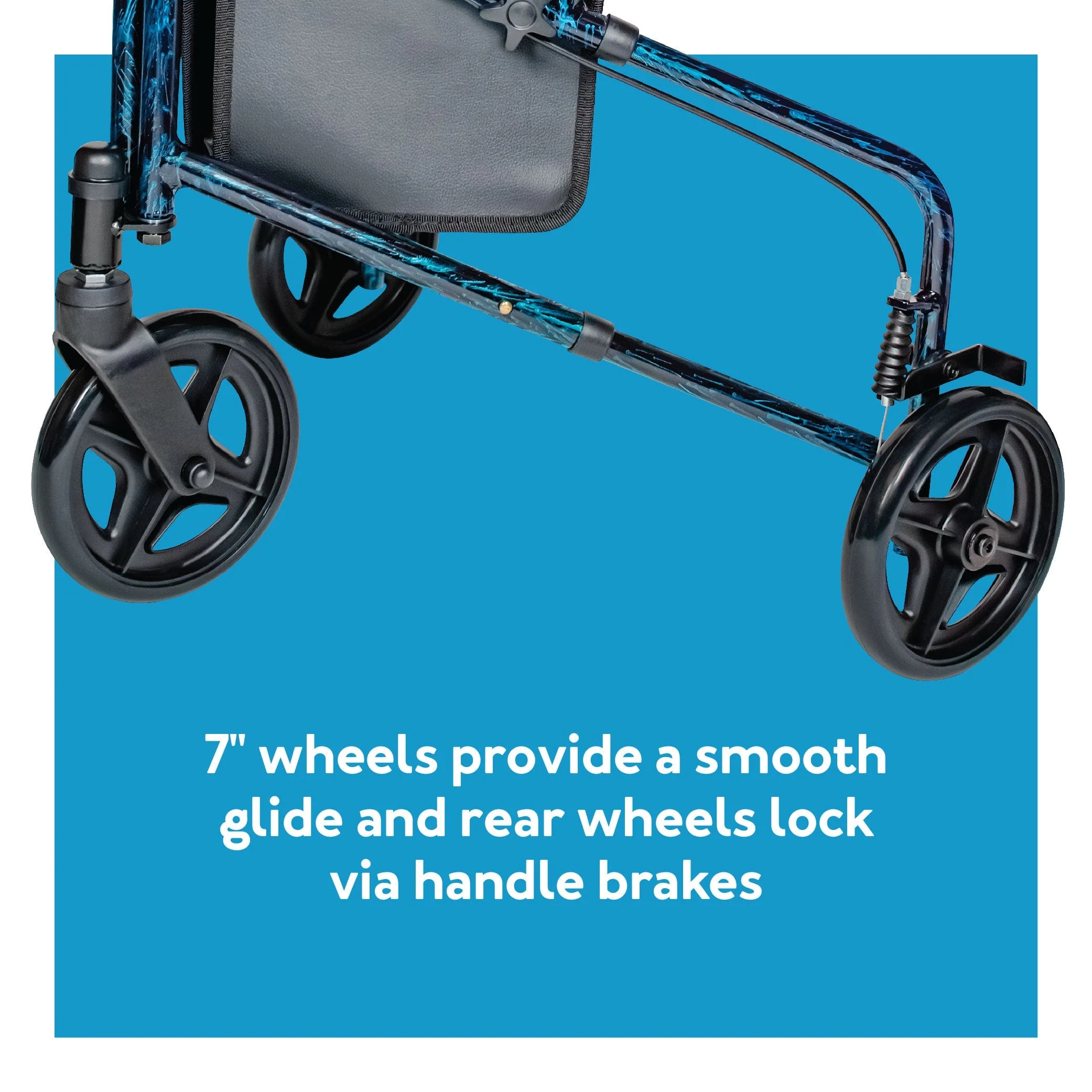 Carex Trio Rolling Walker - Image 12