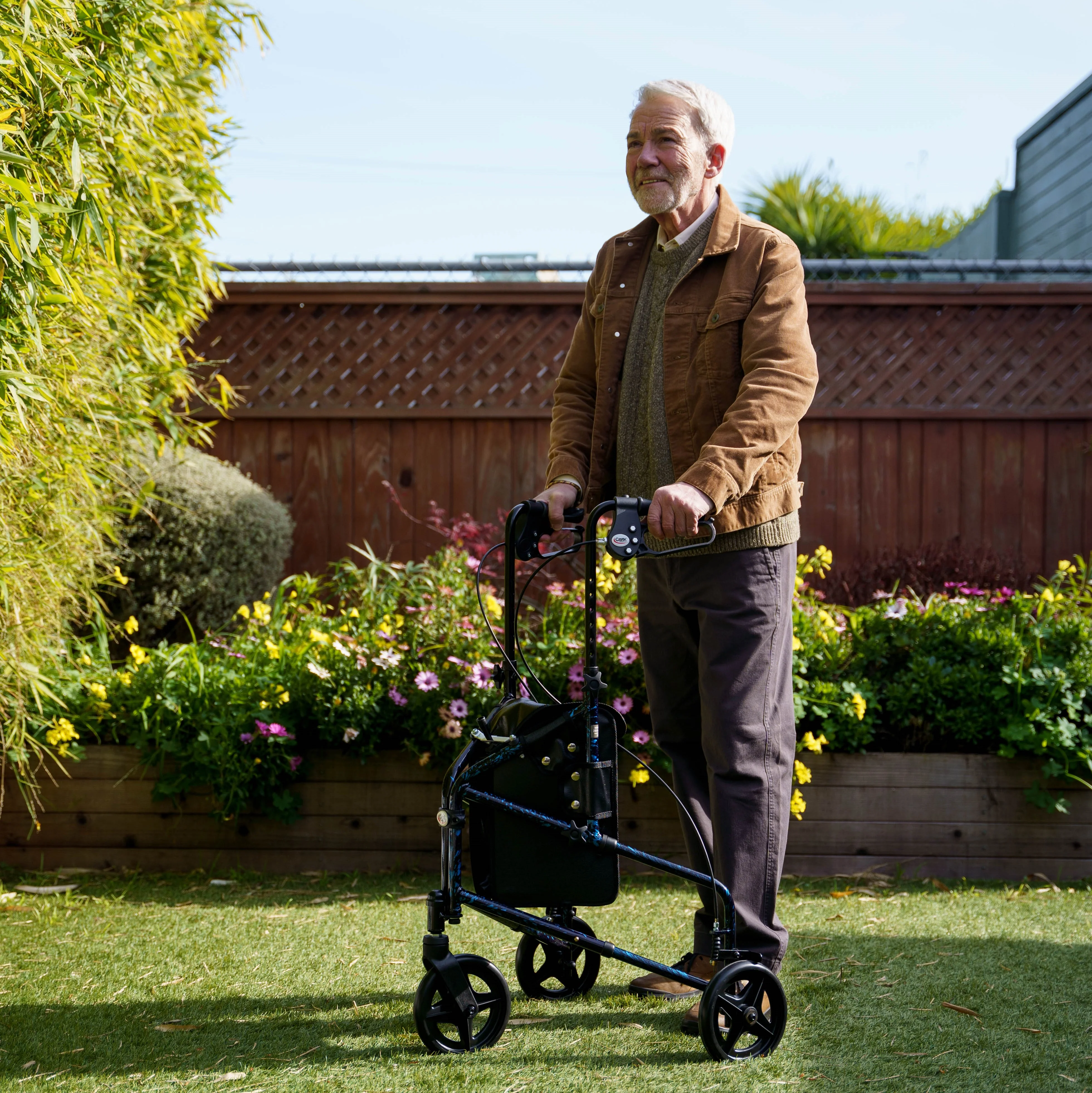 Carex Trio Rolling Walker - Image 5