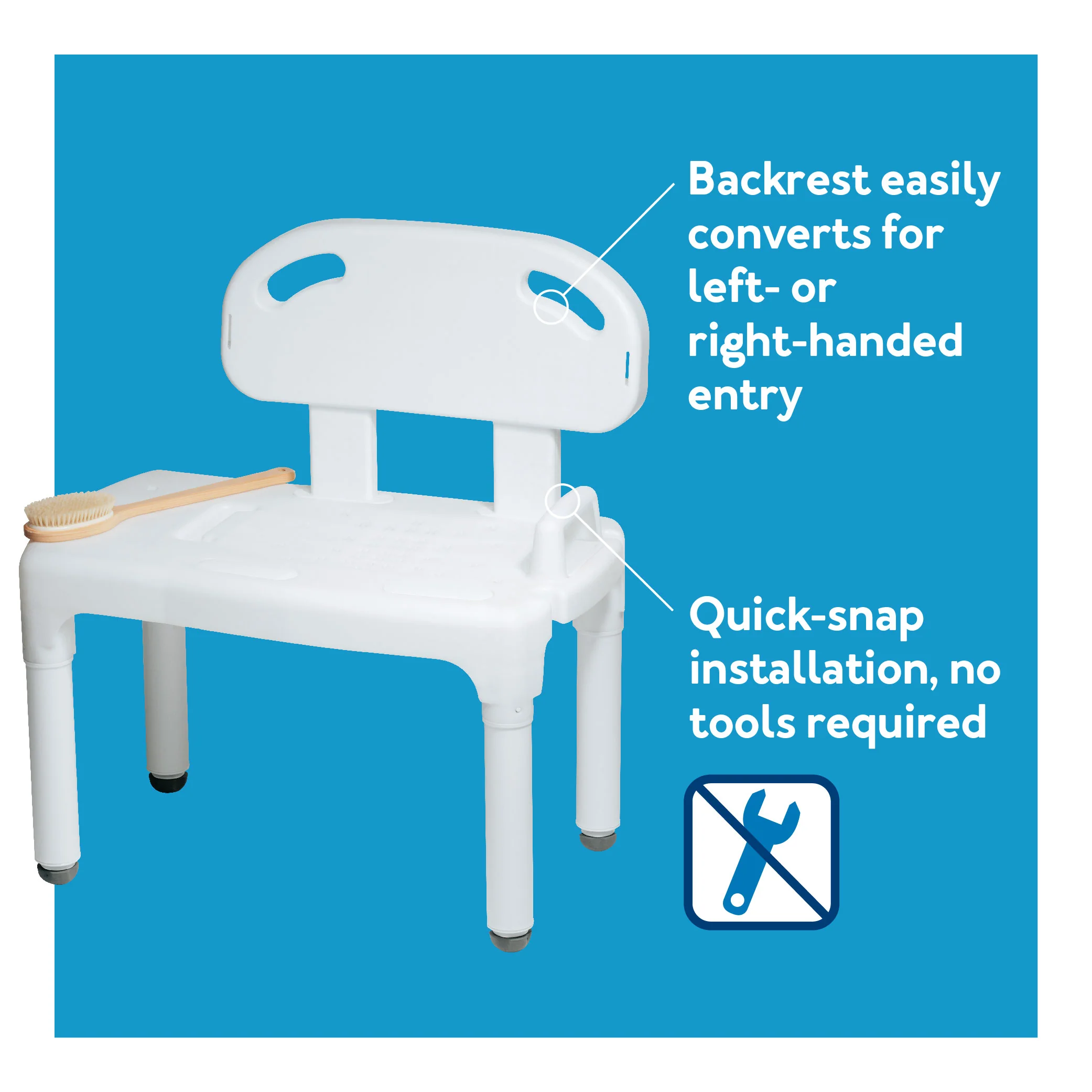 Carex Universal Transfer Bench - Image 3