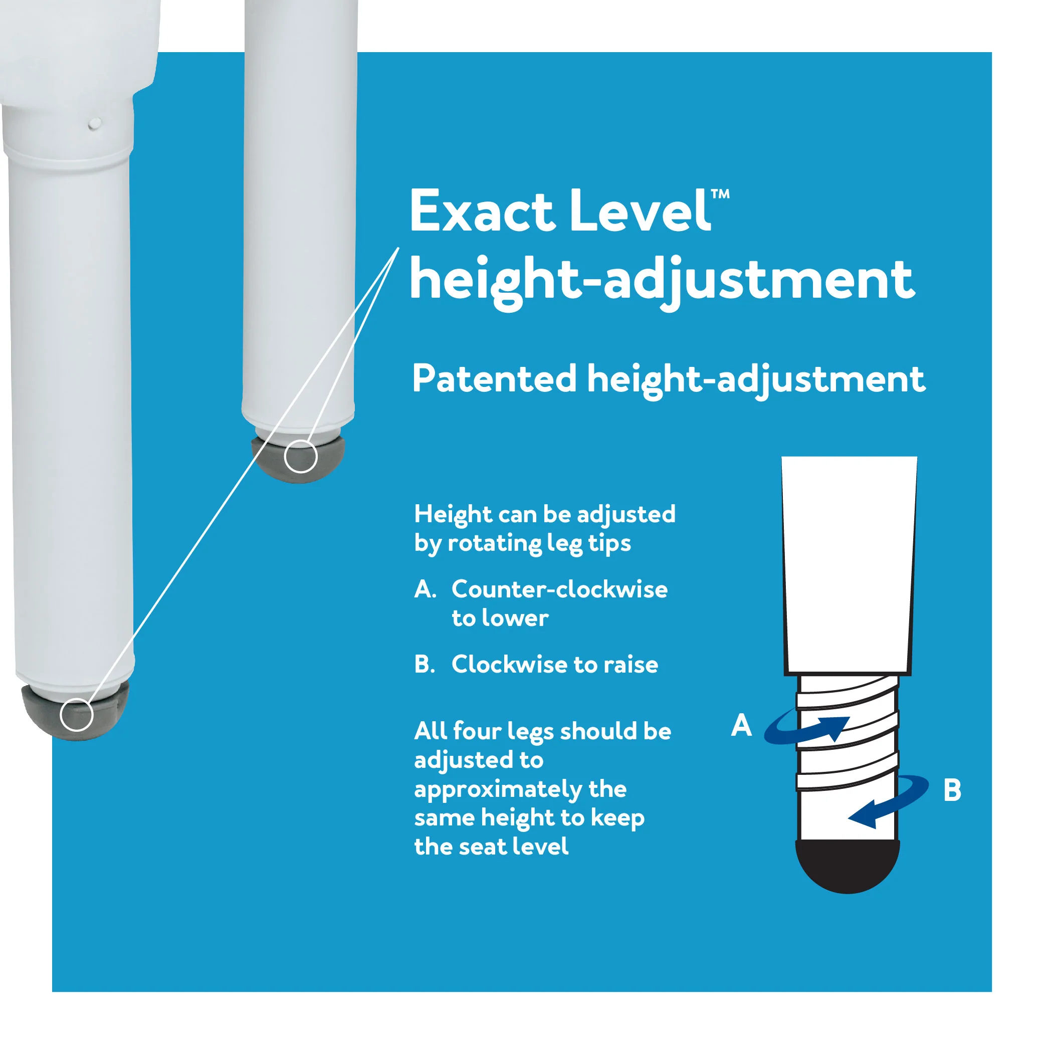 Carex Universal Transfer Bench - Image 6